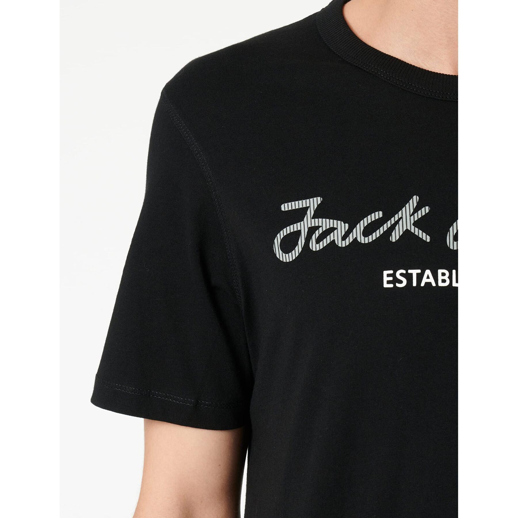 T-shirt de gola redonda de alta qualidade Jack & Jones Berg