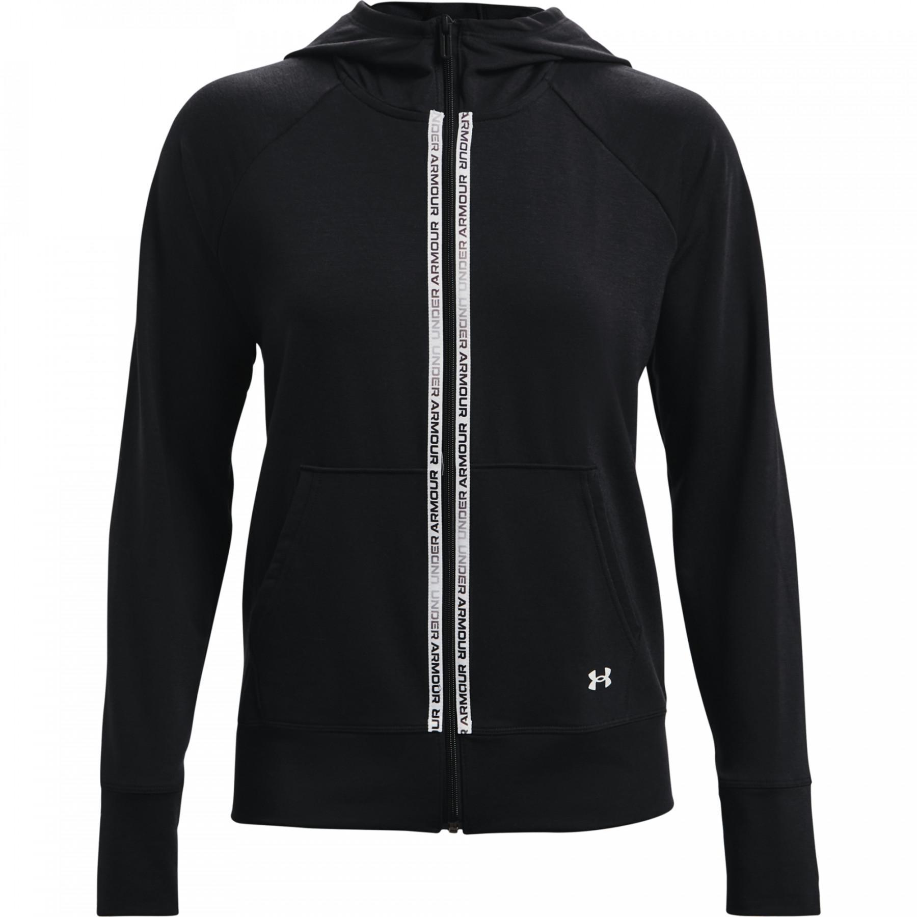 Capuz completo para mulheres Under Armour Rival Terry