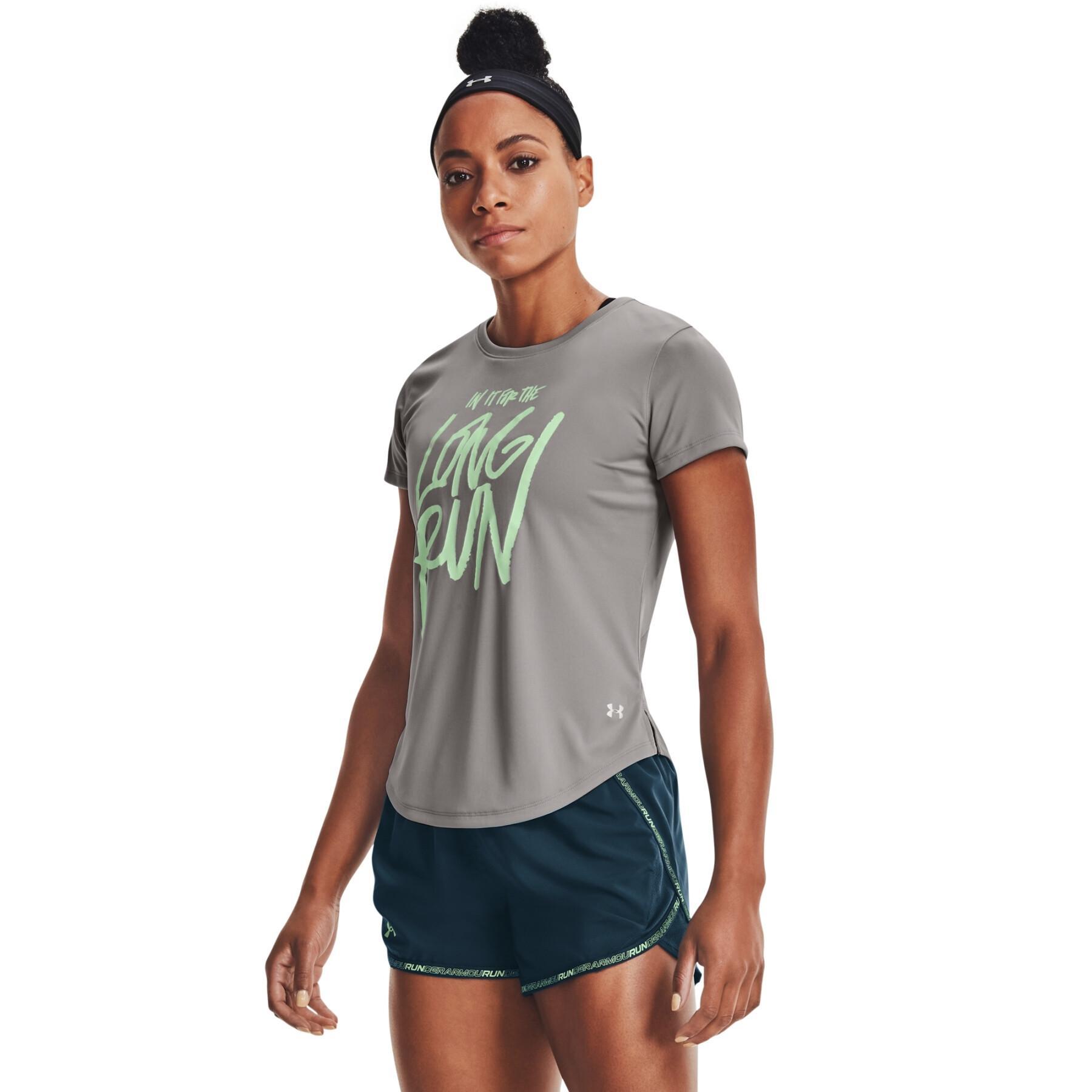 Camisola mulher Under Armour Long Run Graphic