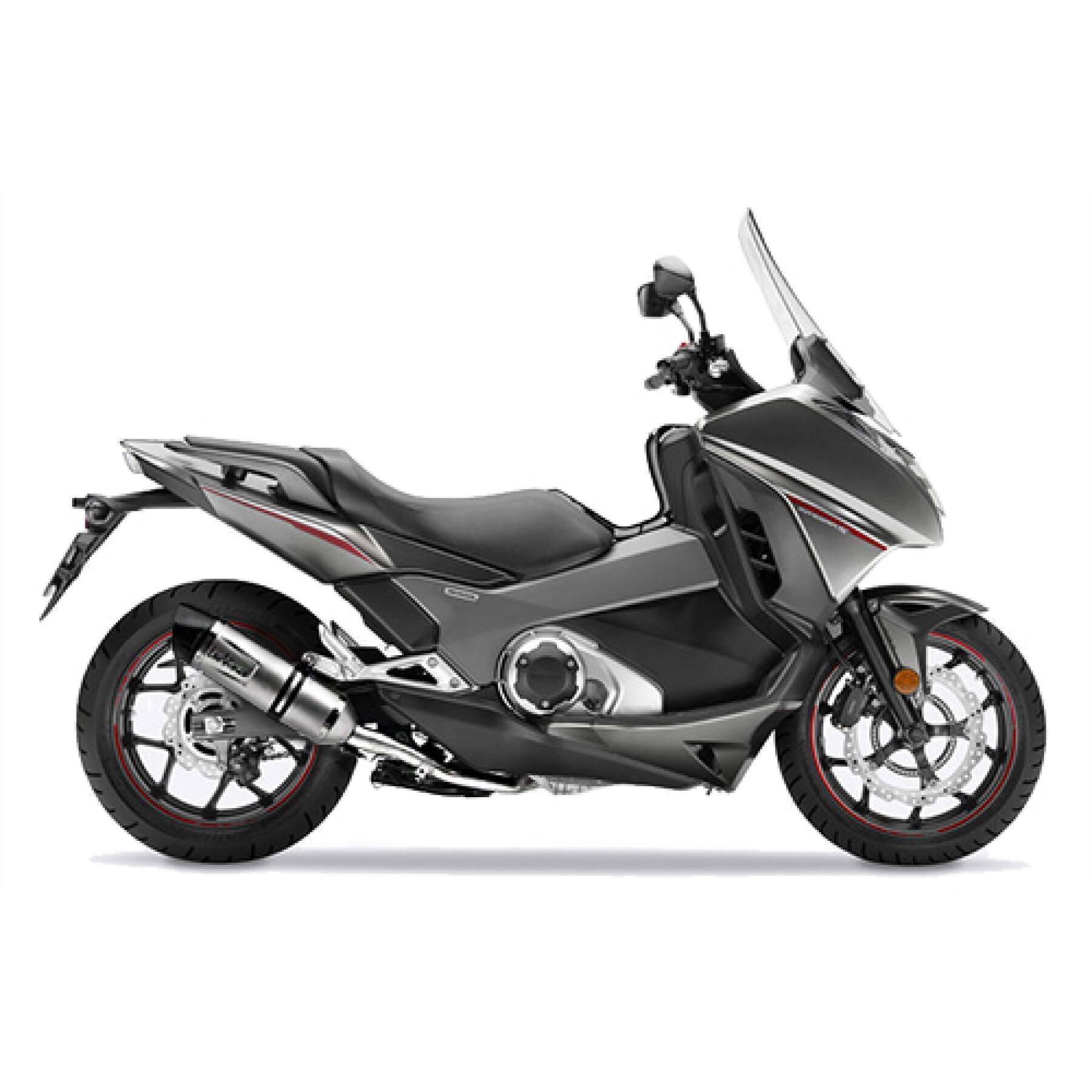 escapamento de motocicletas Leovince Lv One Evo Honda Integra 750/Dct/Abs 2016-2020