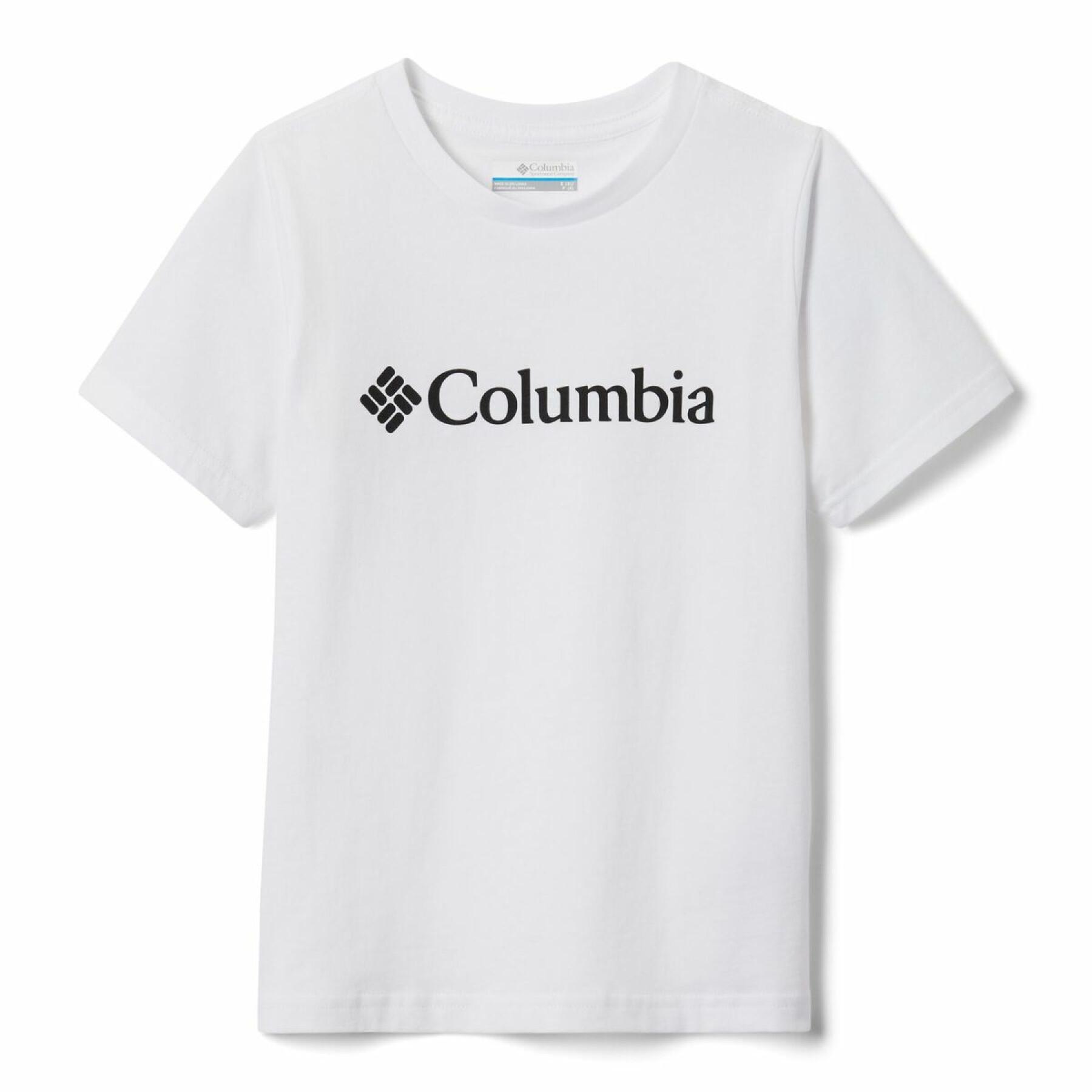 T-shirt de criança Columbia CSC Basic Logo Youth