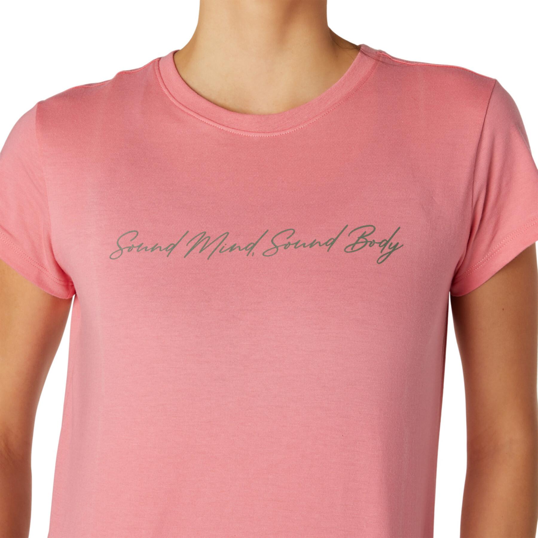 T-shirt mulher Asics Smsb Graphic Ii