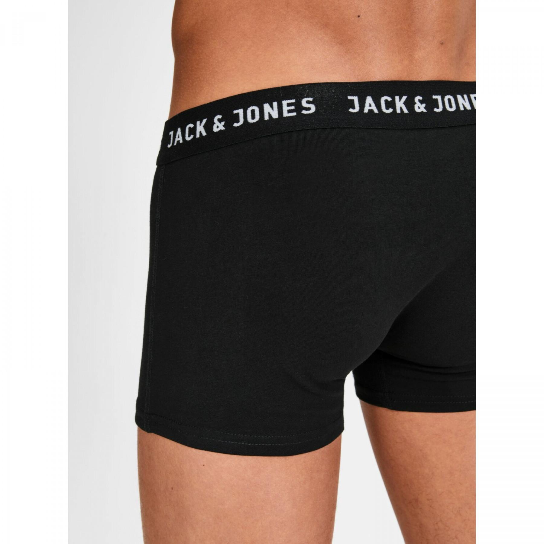 Conjunto de 5 calções de boxer Jack & Jones Jachuey