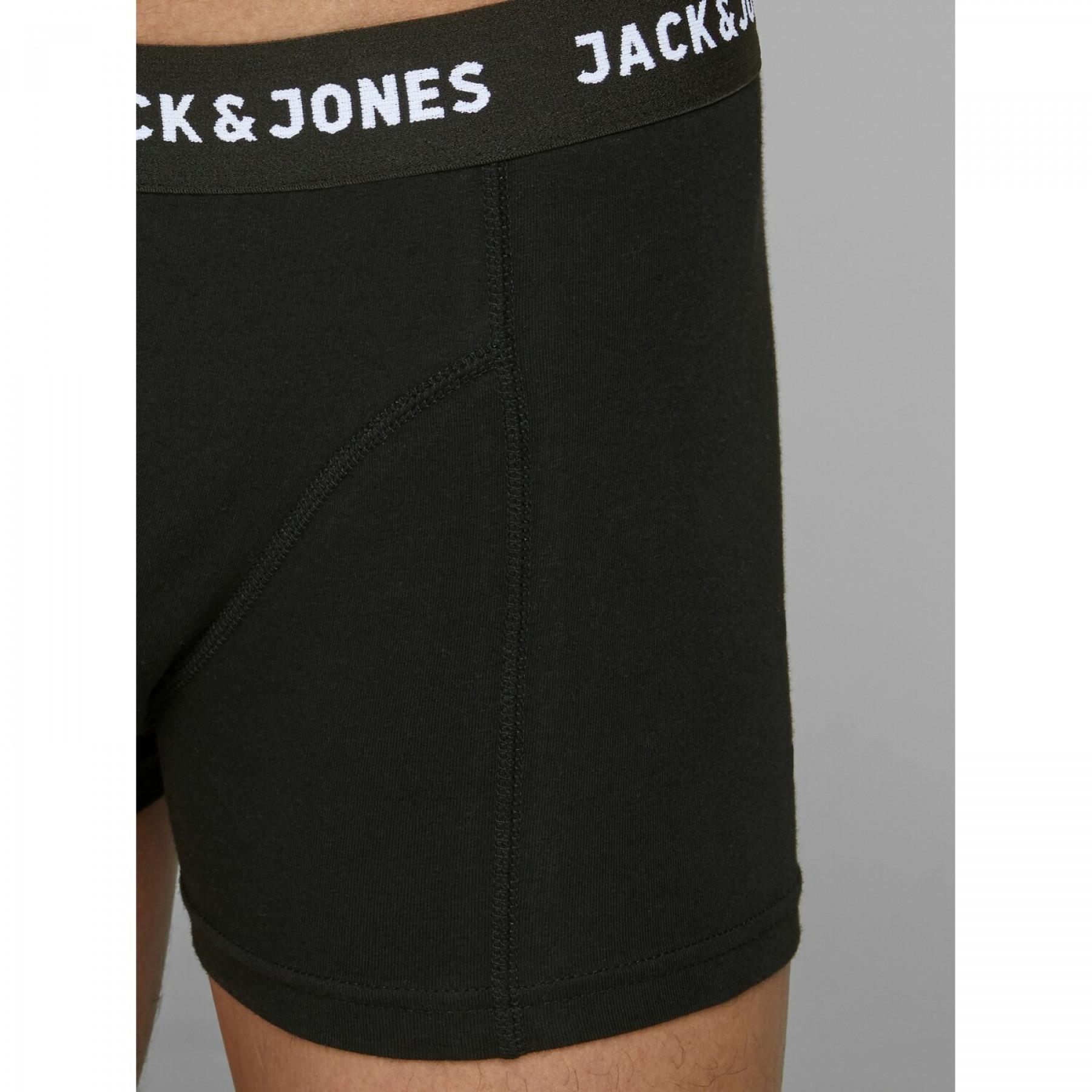 Conjunto de 3 calções de boxer Jack & Jones jacanthony