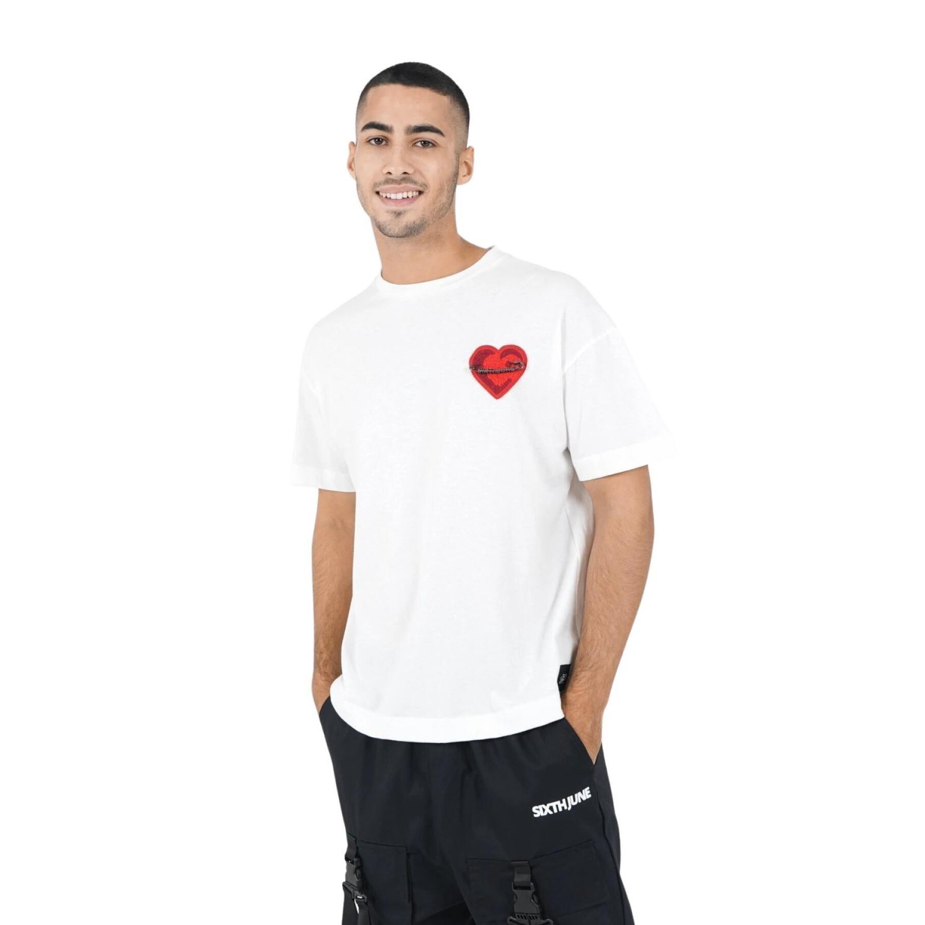 T-shirt oversize Sixth June Heart