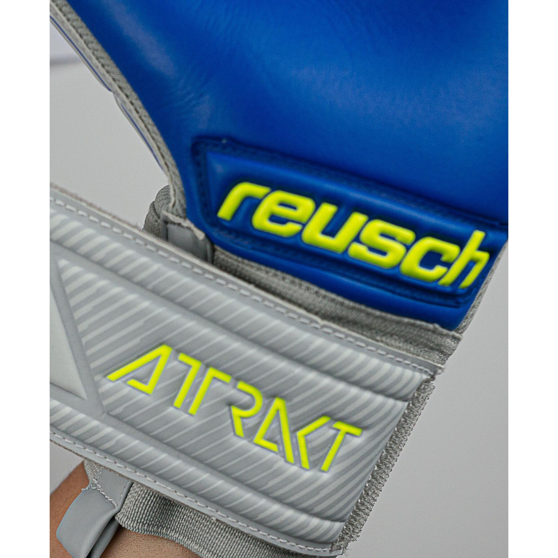 Luvas de guarda-redes para crianças Reusch Attrakt Grip Evolution Finger Support
