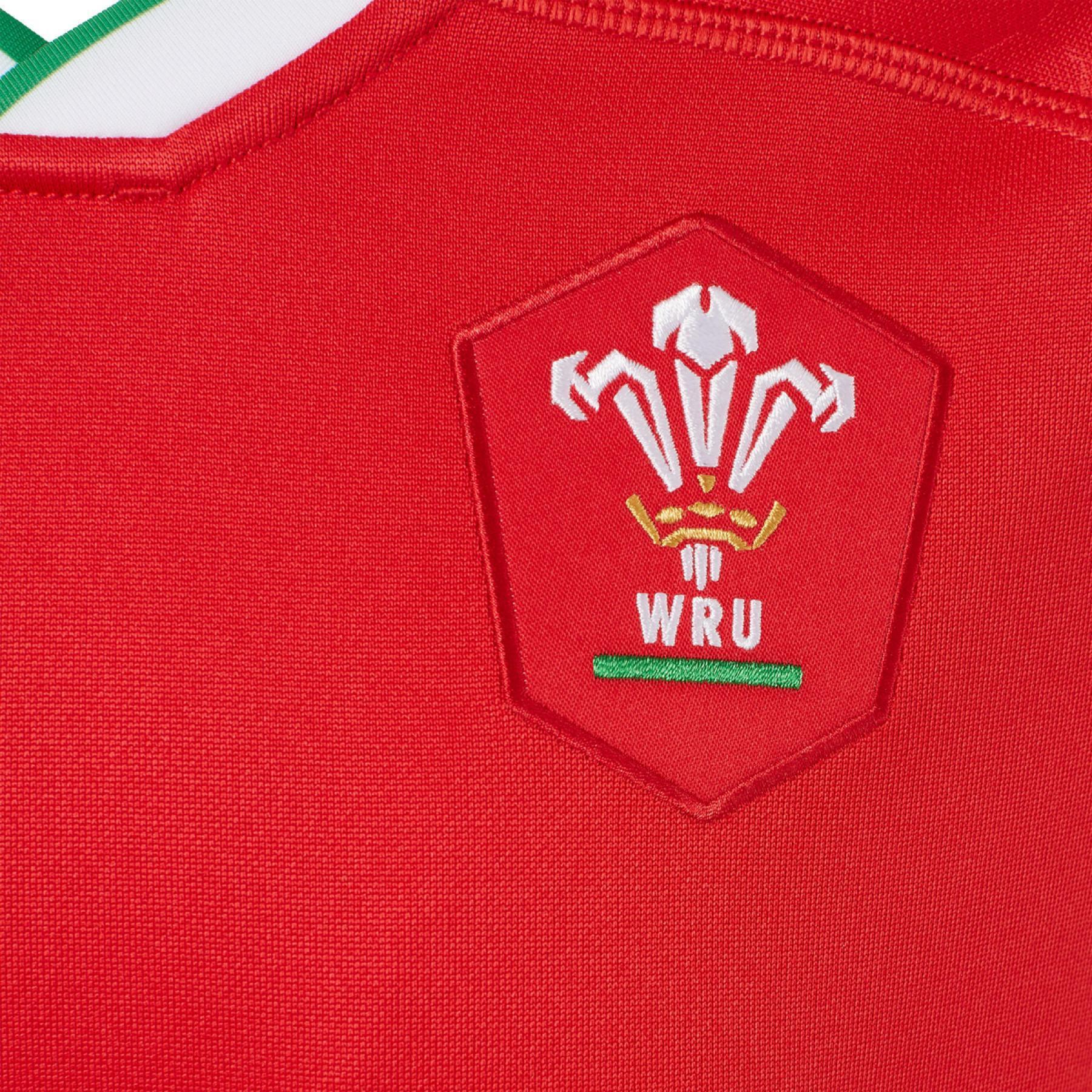 Camisola criança home Pays de Galles rugby 2020/21