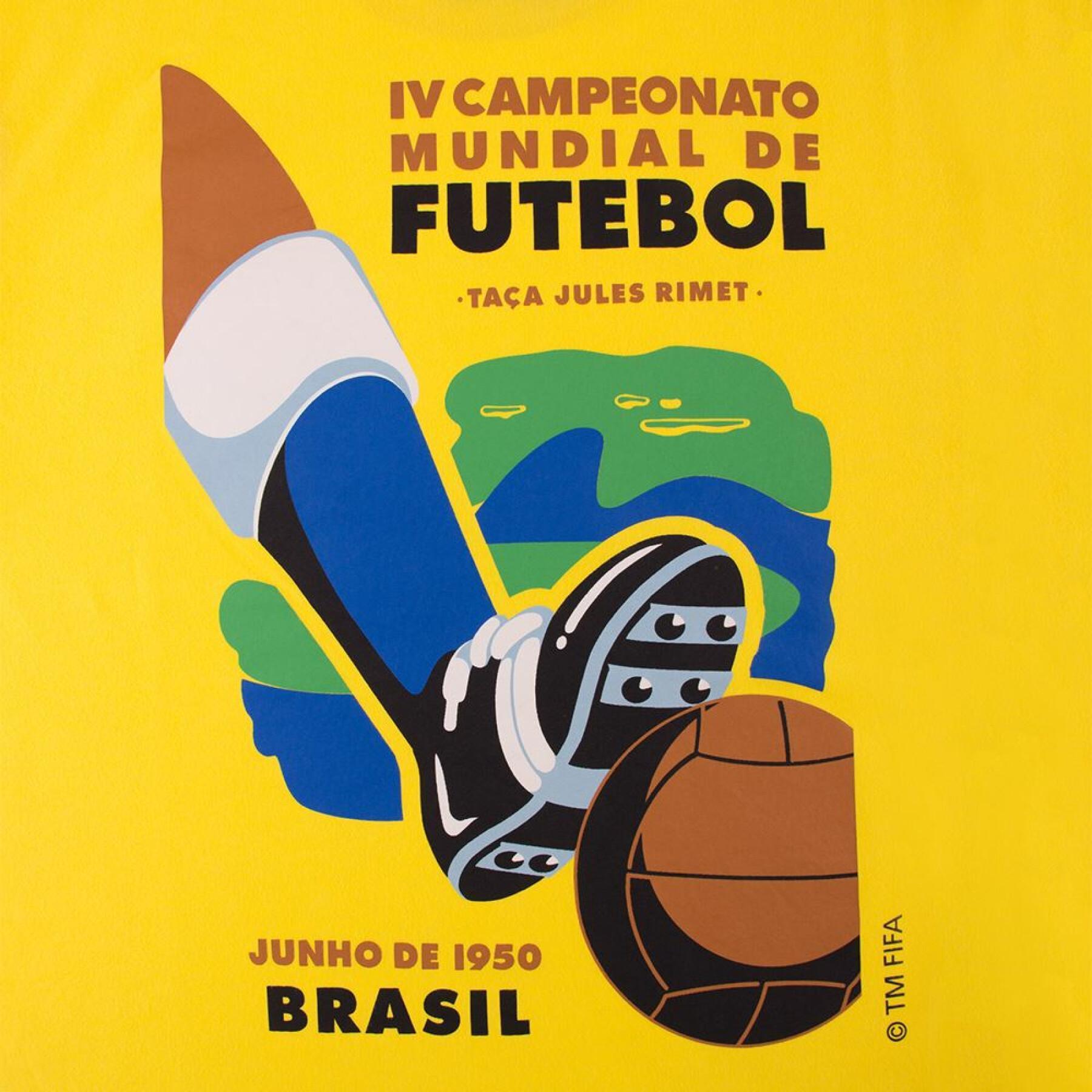 T-shirt Copa Football Brésil Coupe du monde 1950
