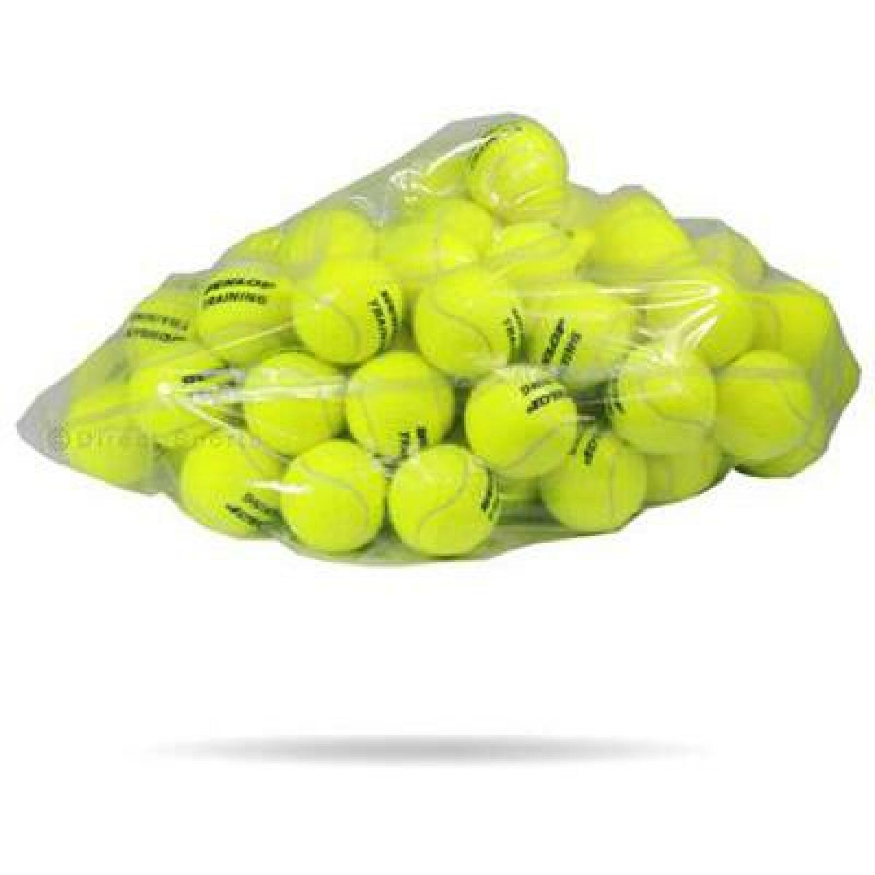 Lote de 60 bolas de ténis Dunlop training