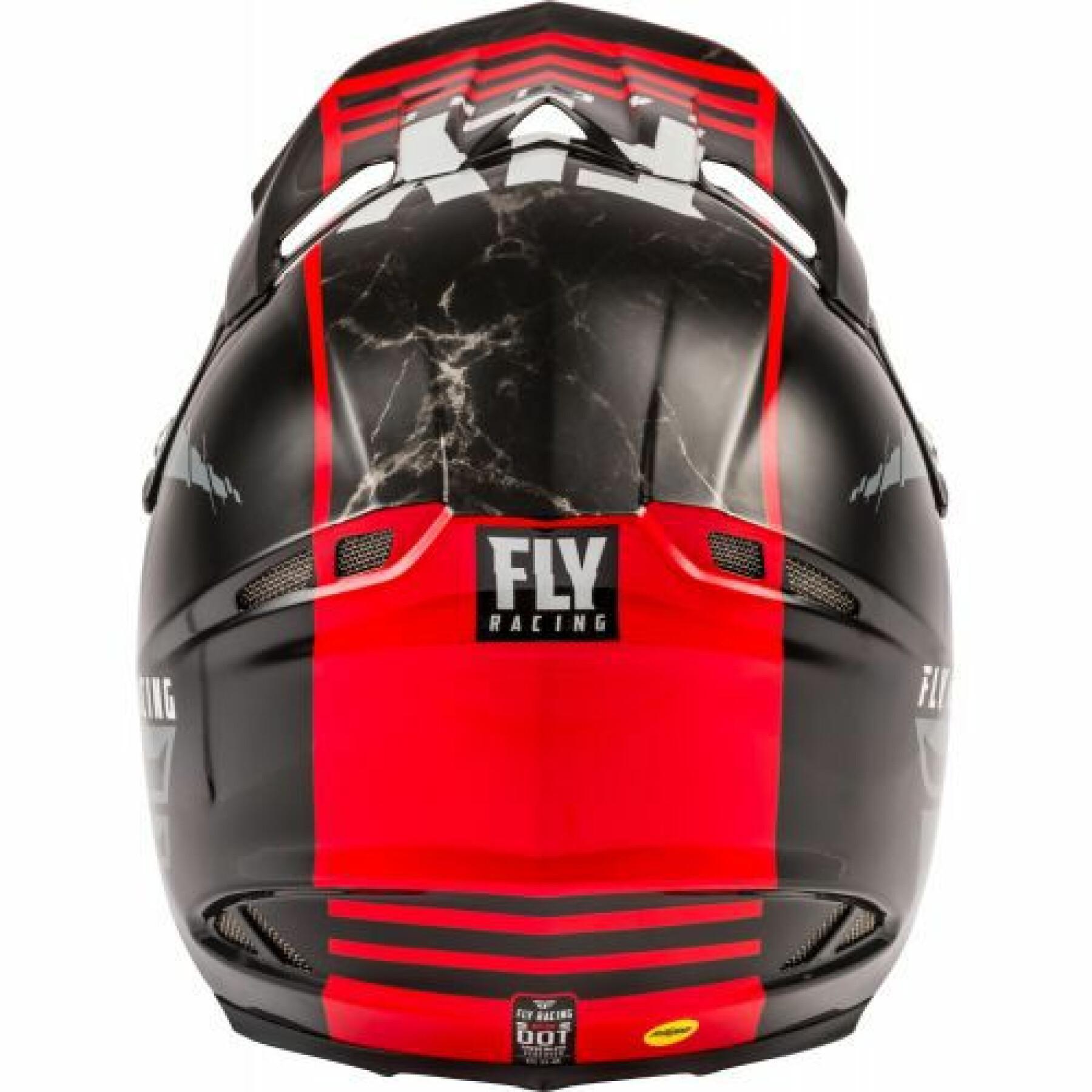 Capacete de motocicleta Fly Racing F2 Mips Granite 2020
