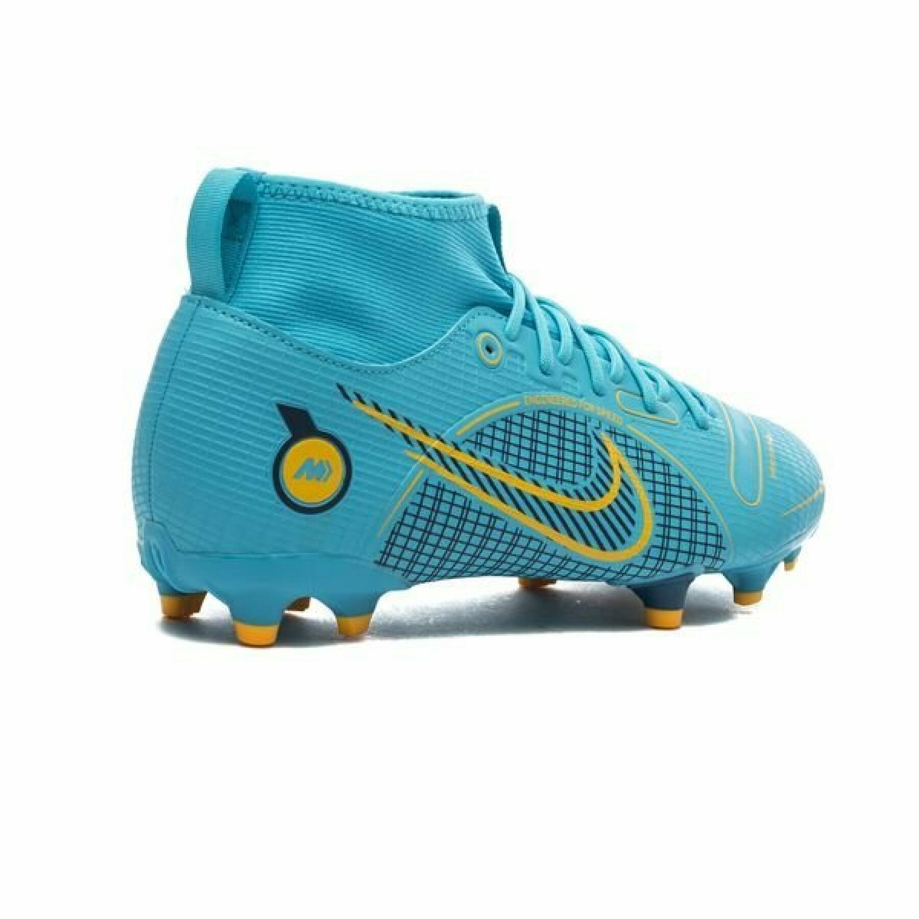 Sapatos de futebol para crianças Nike JR Superfly 8 Academy FG/MG -Blueprint Pack