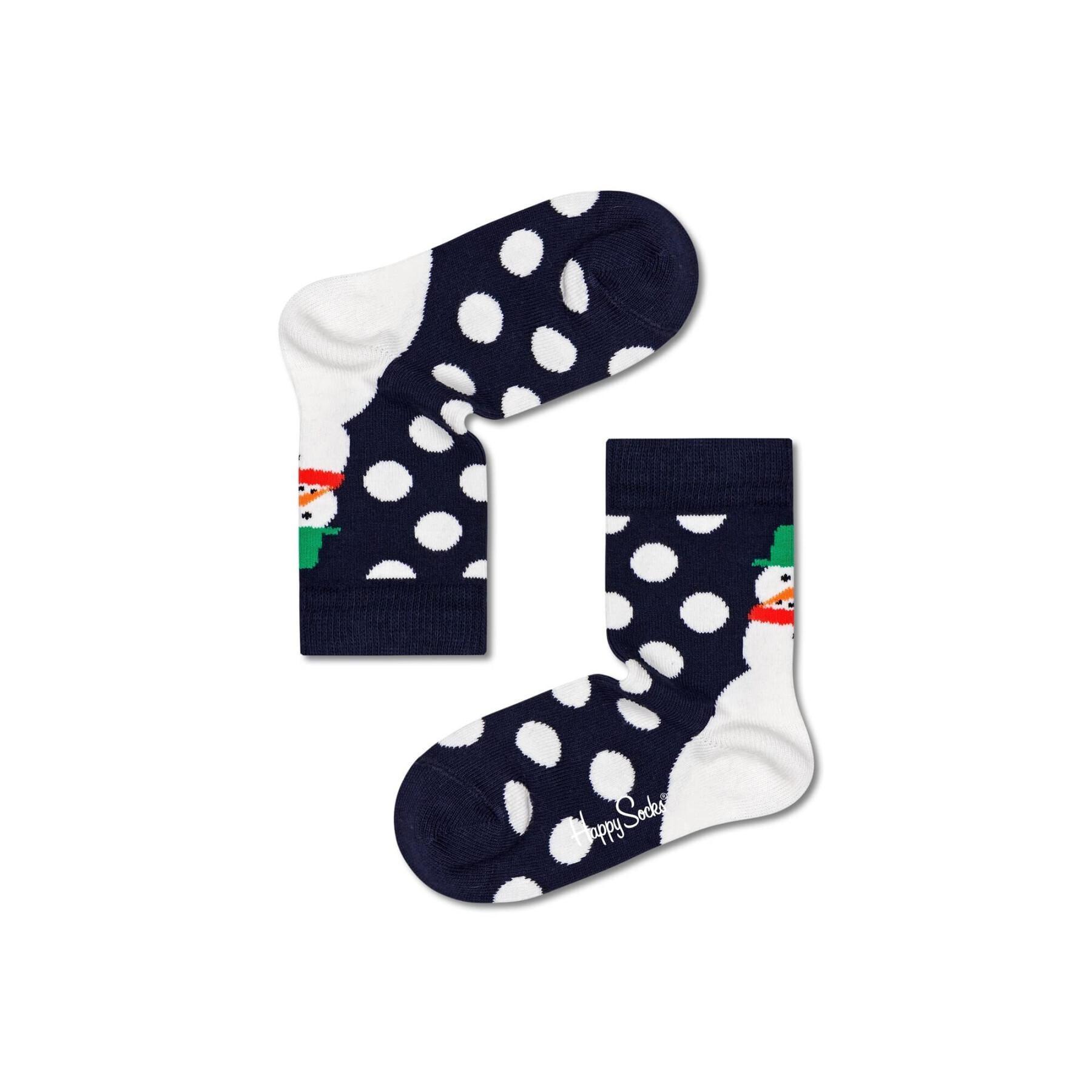 Meias Happy socks Jumbo Snowman 