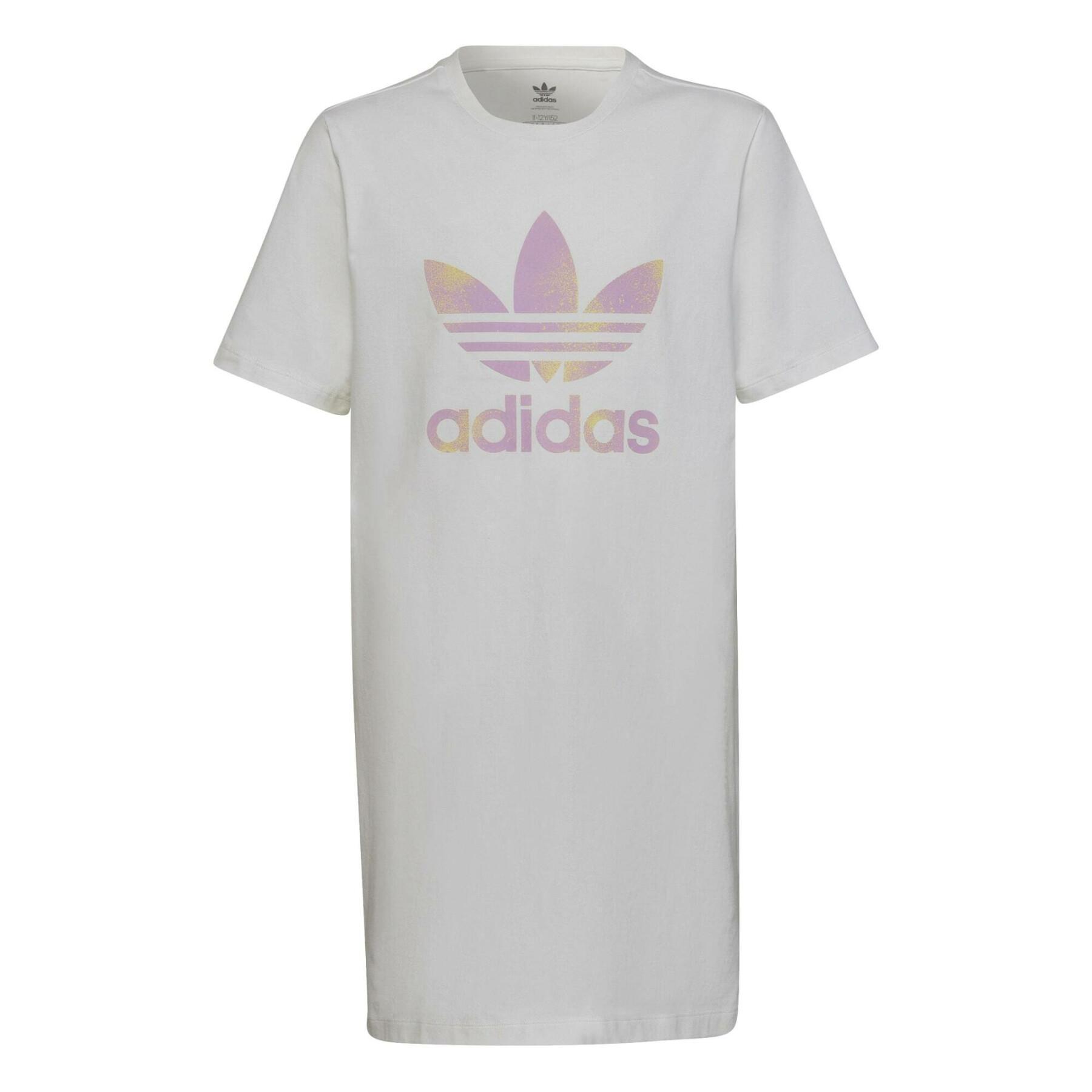 Vestido de t-shirt com logótipo feminino adidas Originals Graphic