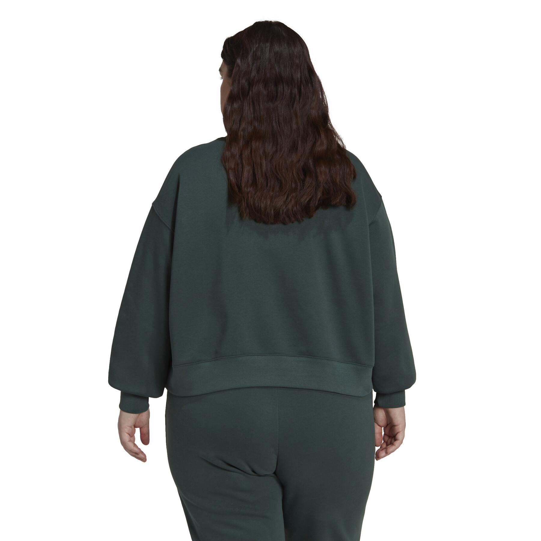 Camisola de pescoço da tripulação feminina adidas Originals Adicolor Essentials GT