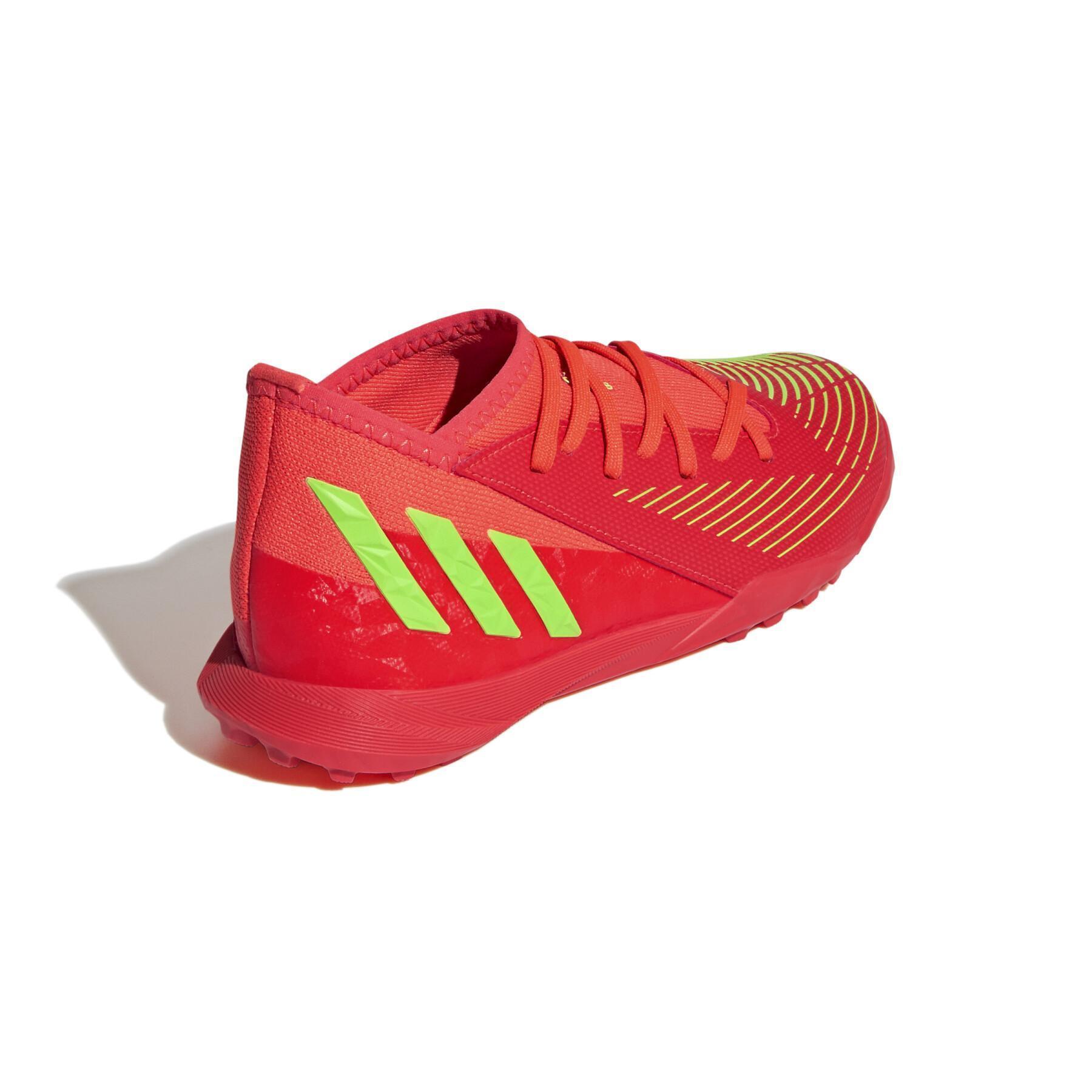 Sapatos de futebol para crianças adidas Predator Edge.3 Turf - Game Data Pack