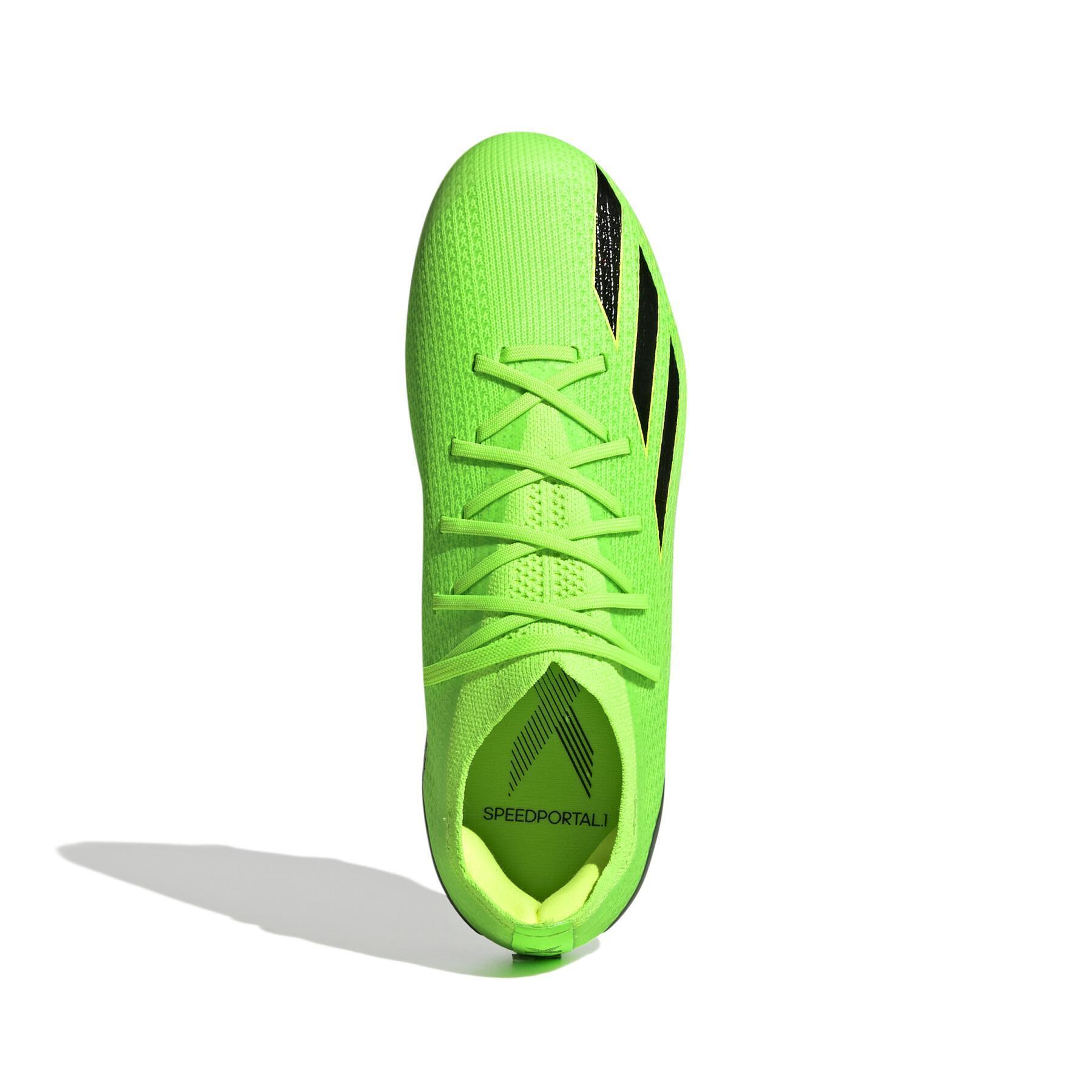 Sapatos de futebol para crianças adidas X Speedportal.1 SG - Game Data Pack