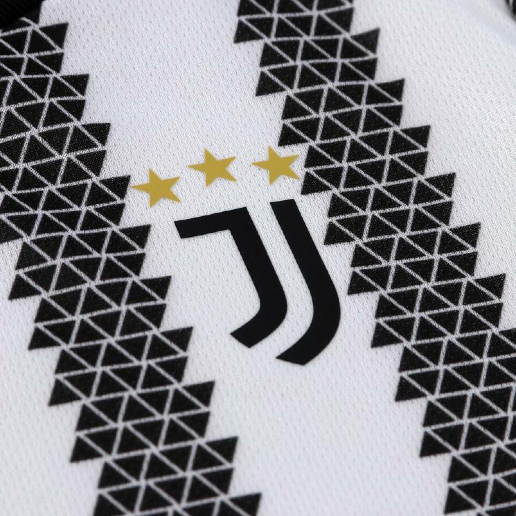 Mini kit doméstico para crianças Juventus Turin 2022/23