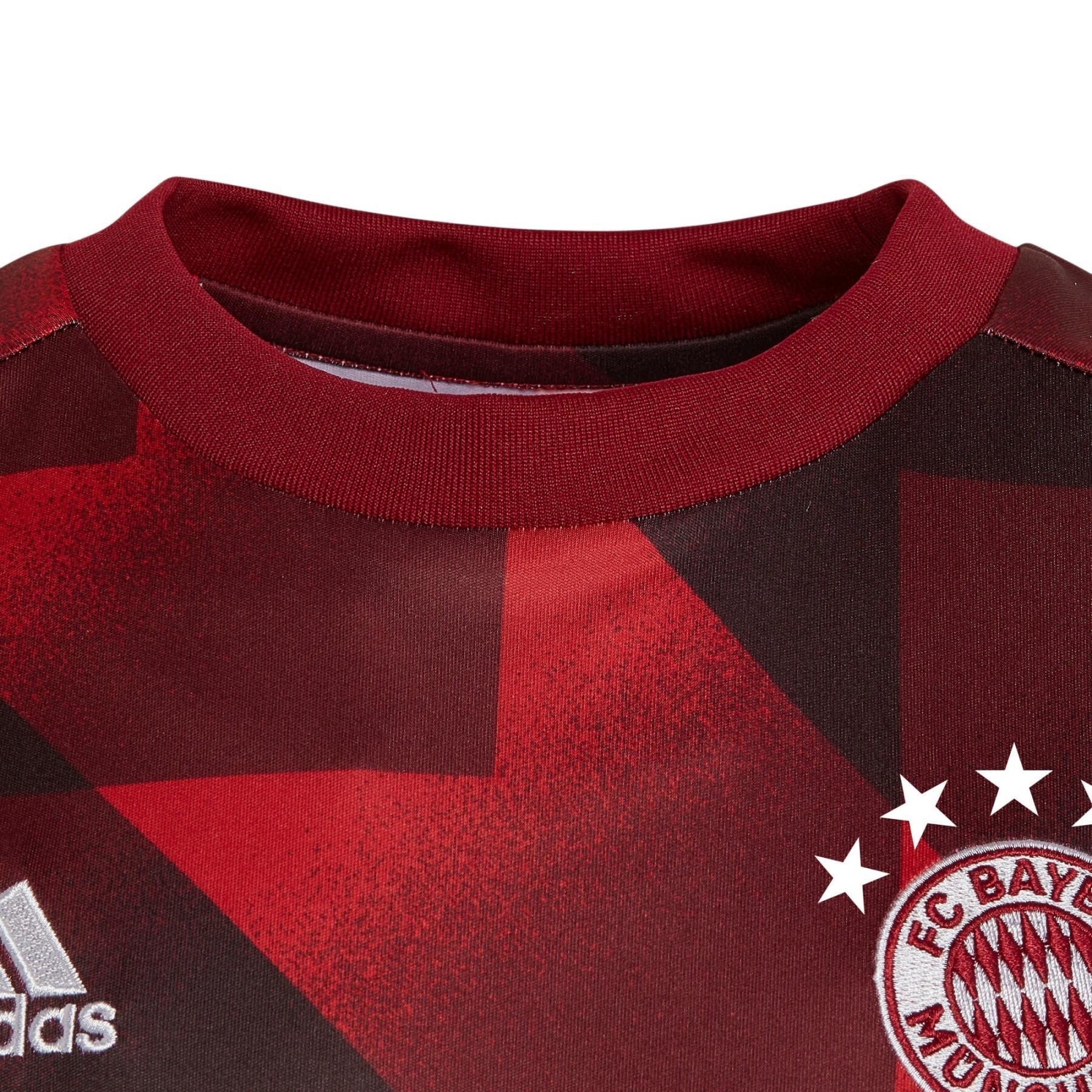 Camisola de aquecimento para crianças Bayern Munich 2022/23
