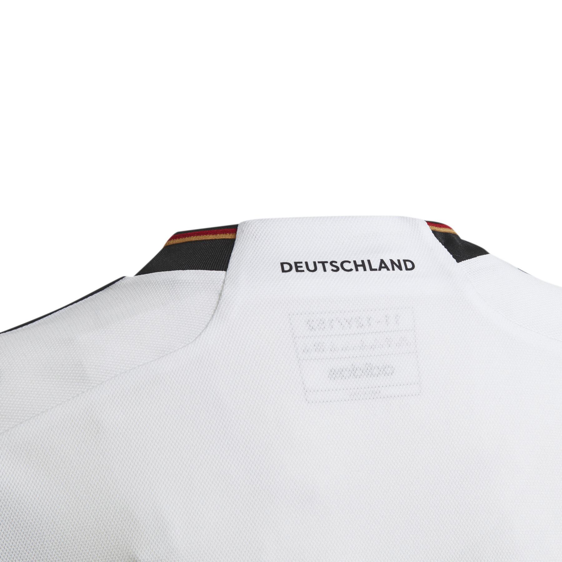 Camisola de casa para crianças do Campeonato do Mundo de 2022 Allemagne