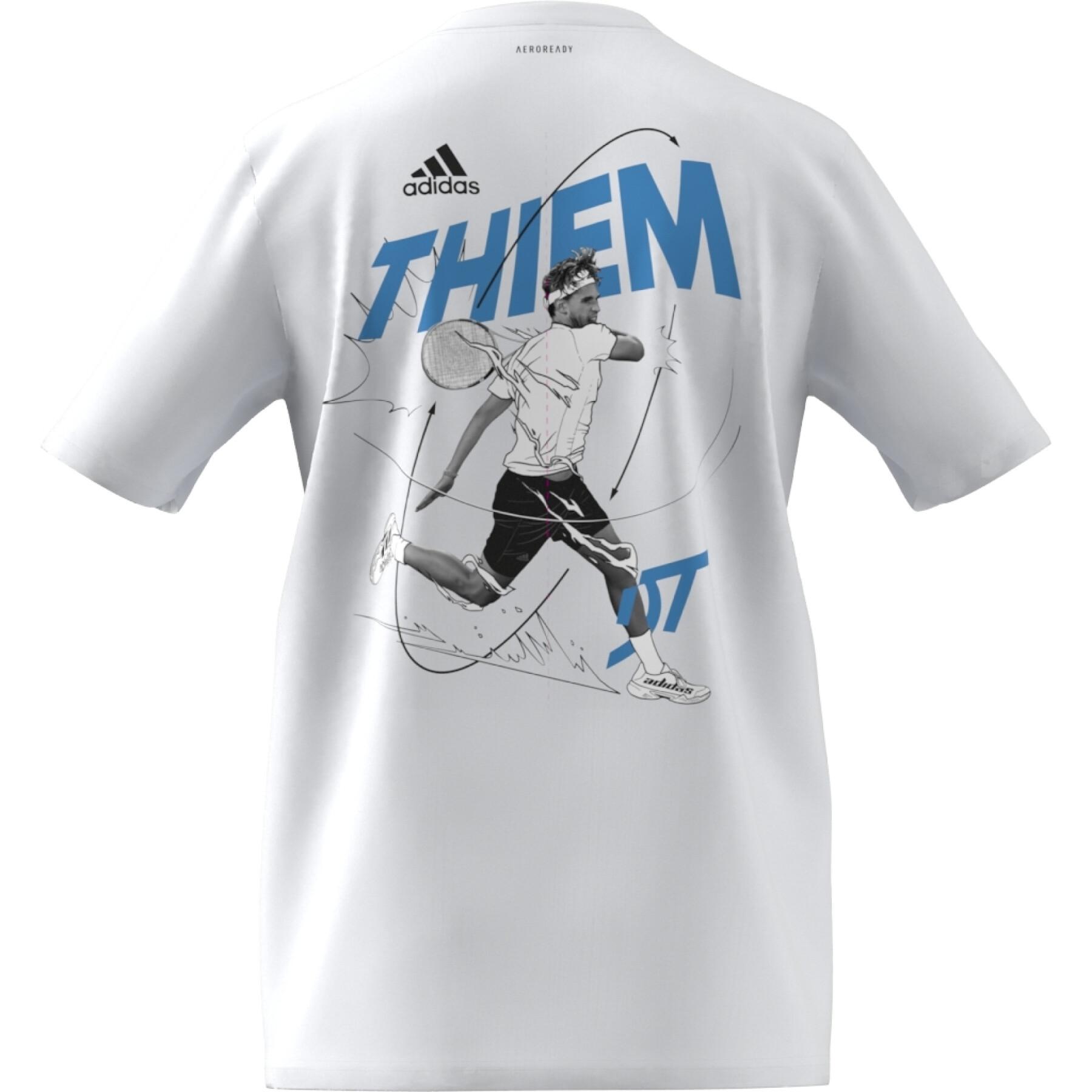 T-shirt gráfica adidas Thiem Logo