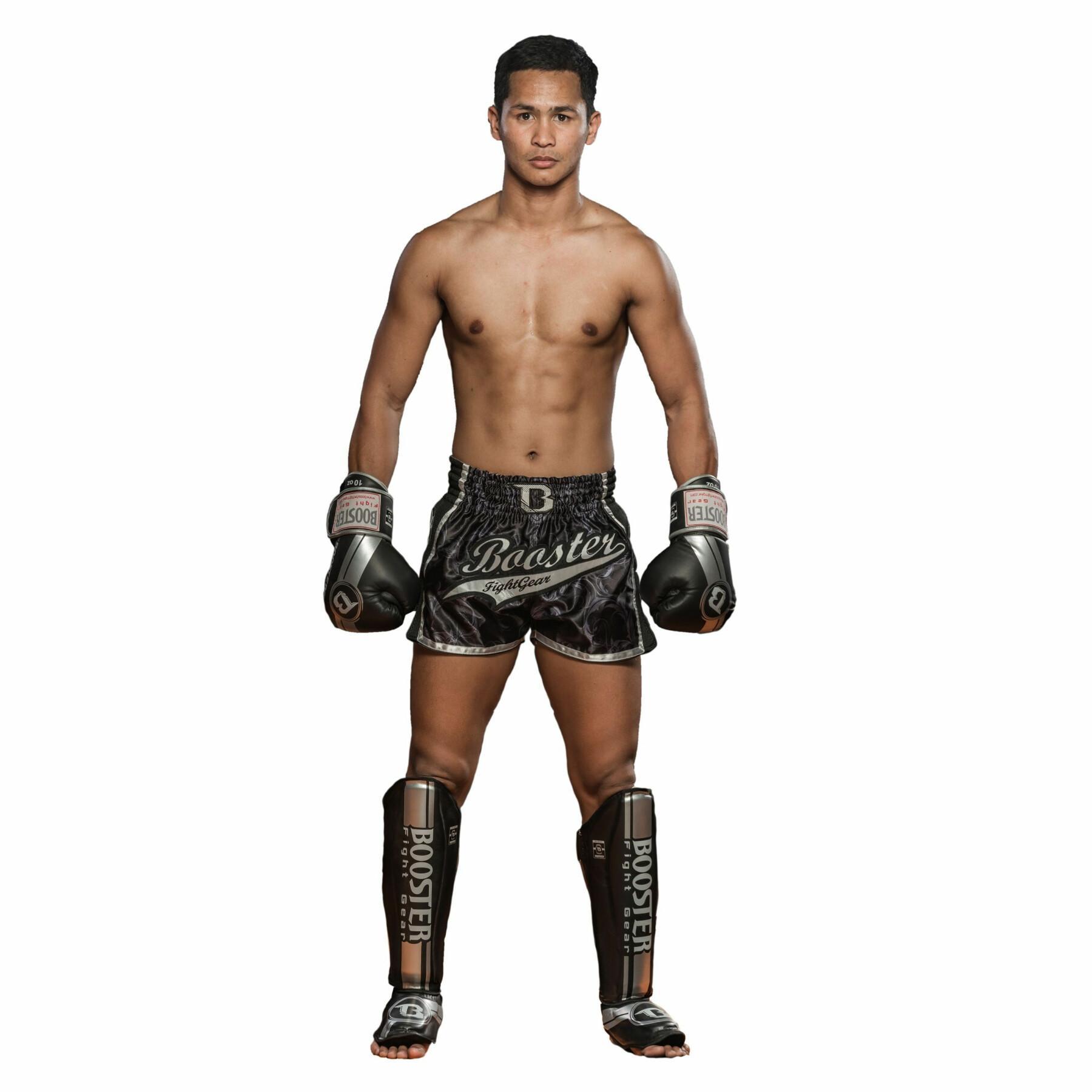 Caneleiras de boxe tailandesas Booster Fight Gear Bsg V 3