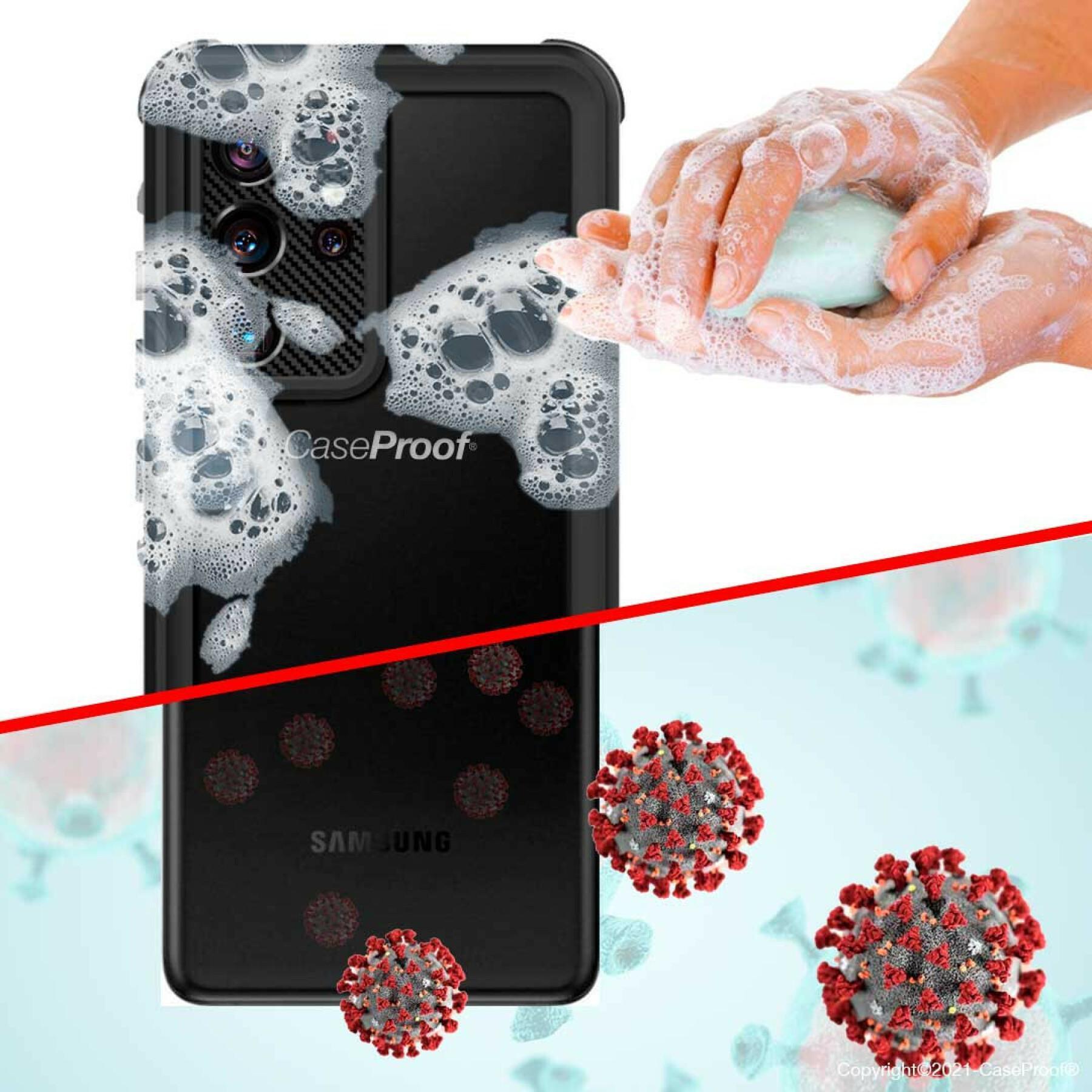 Smartphone case samsung galaxy s21 ultra 5g à prova de água e de choque CaseProof