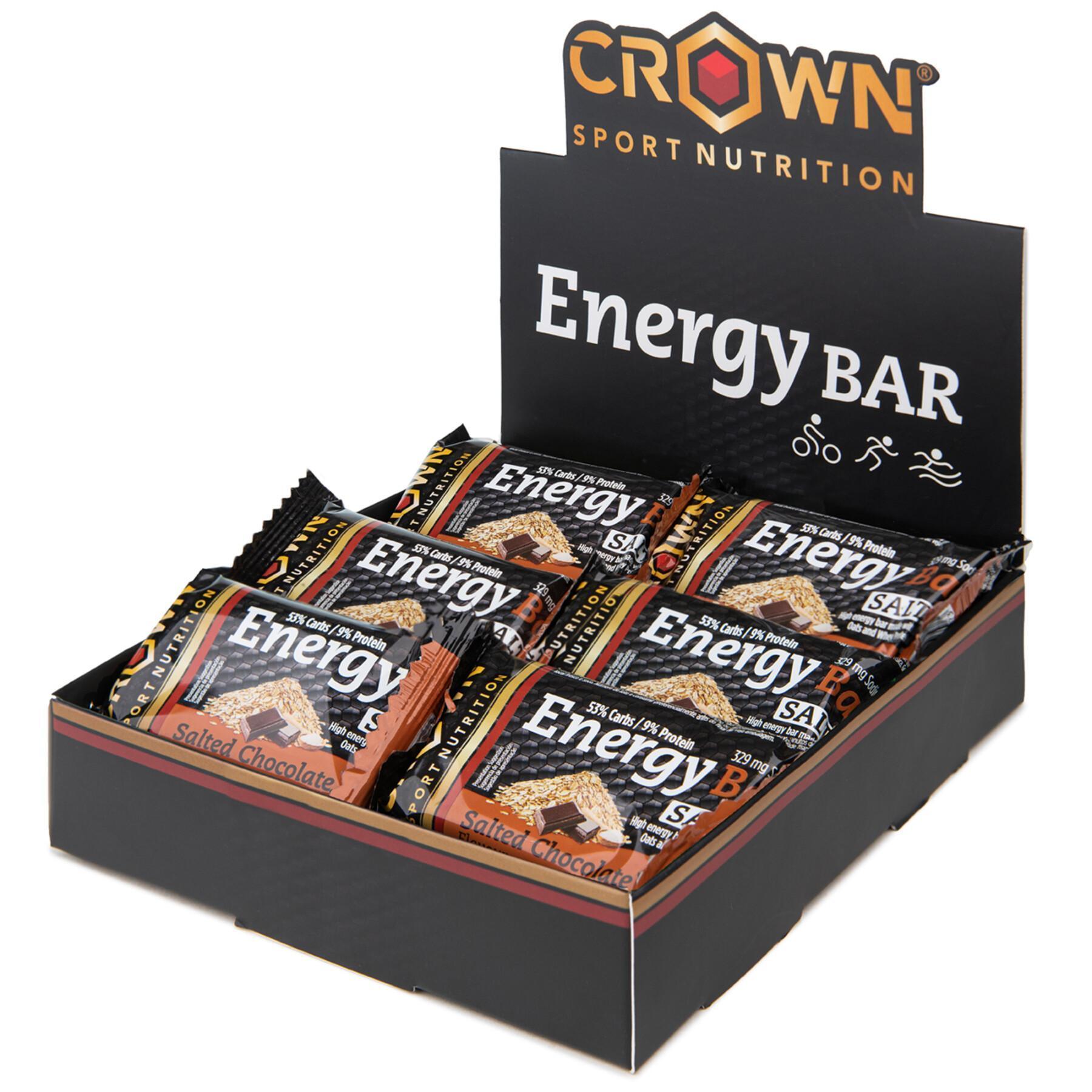 Barra nutricional Crown Sport Nutrition Energy - chocolat salé - 60 g