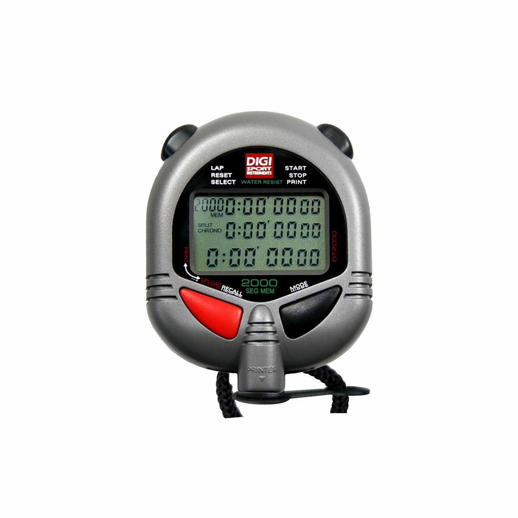 Stopwatch 2000 memórias versão usb Digi Sport Instruments DT2000