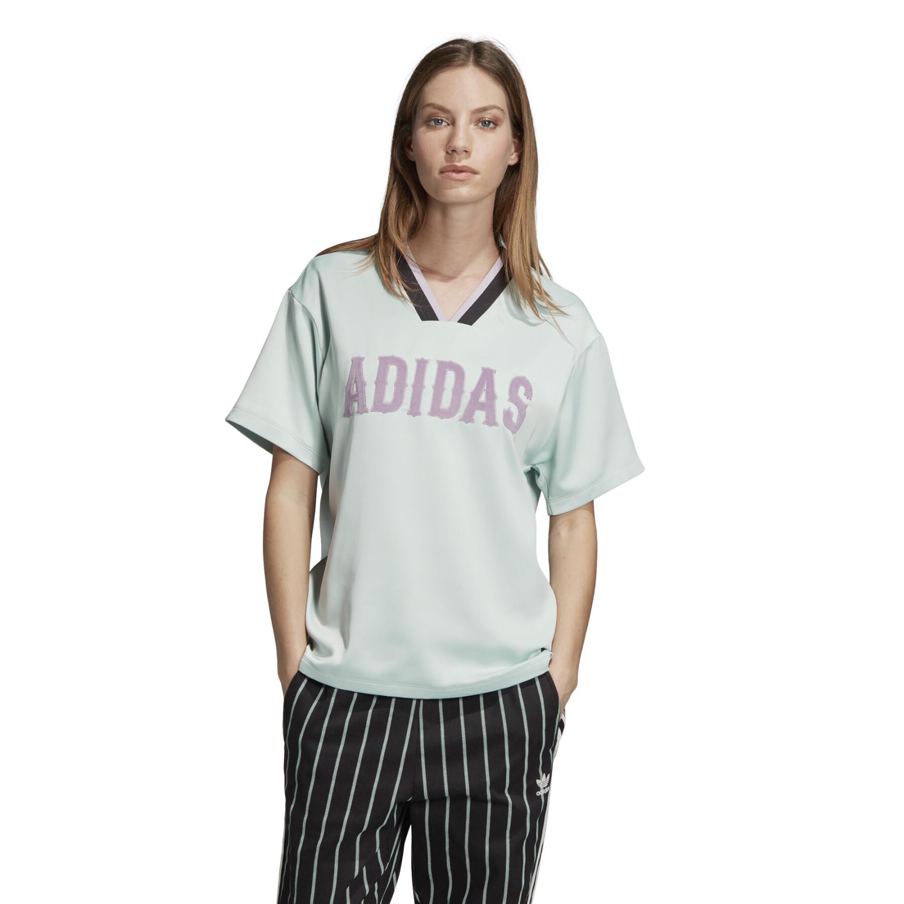 Camiseta feminina adidas Boyfriend Baseball