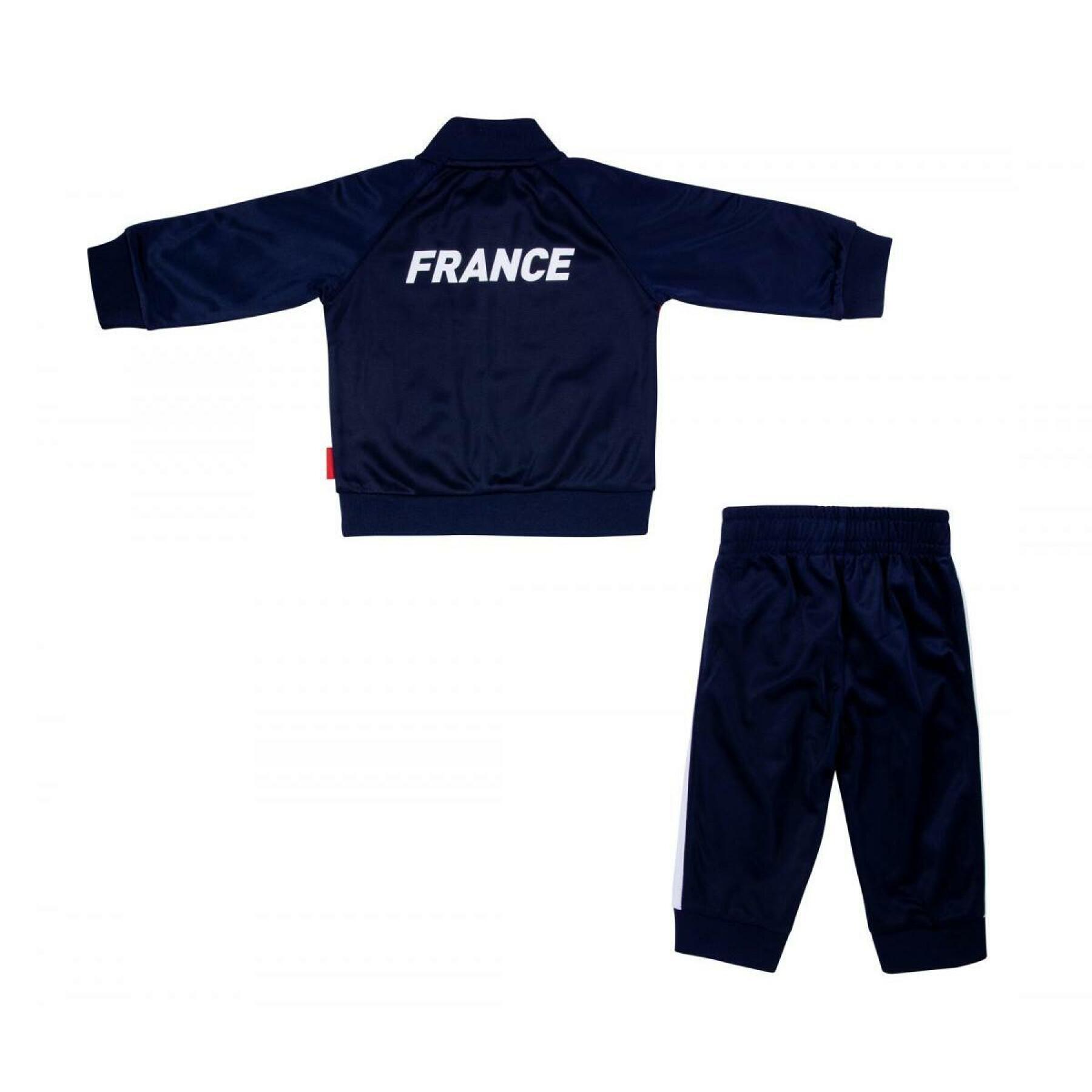 Fato de treino em poliéster para bebé France 2022/23