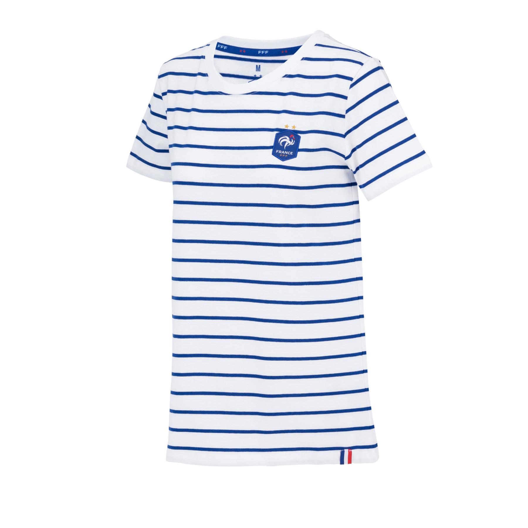 Camiseta feminina France Weeplay Marinière