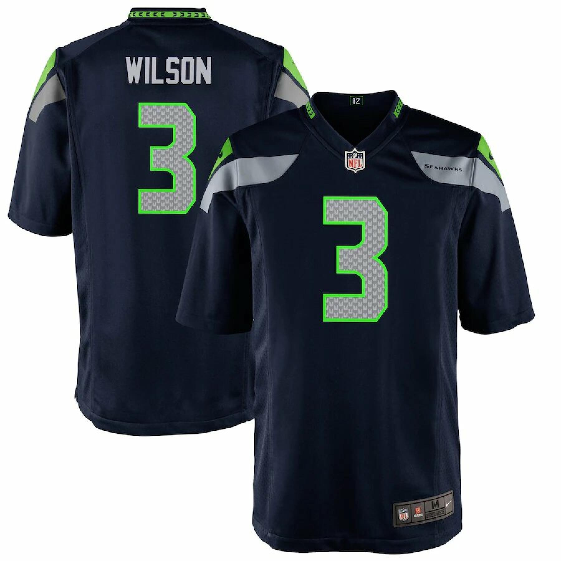 Camisola Seattle Seahawks "Russel Wilson"