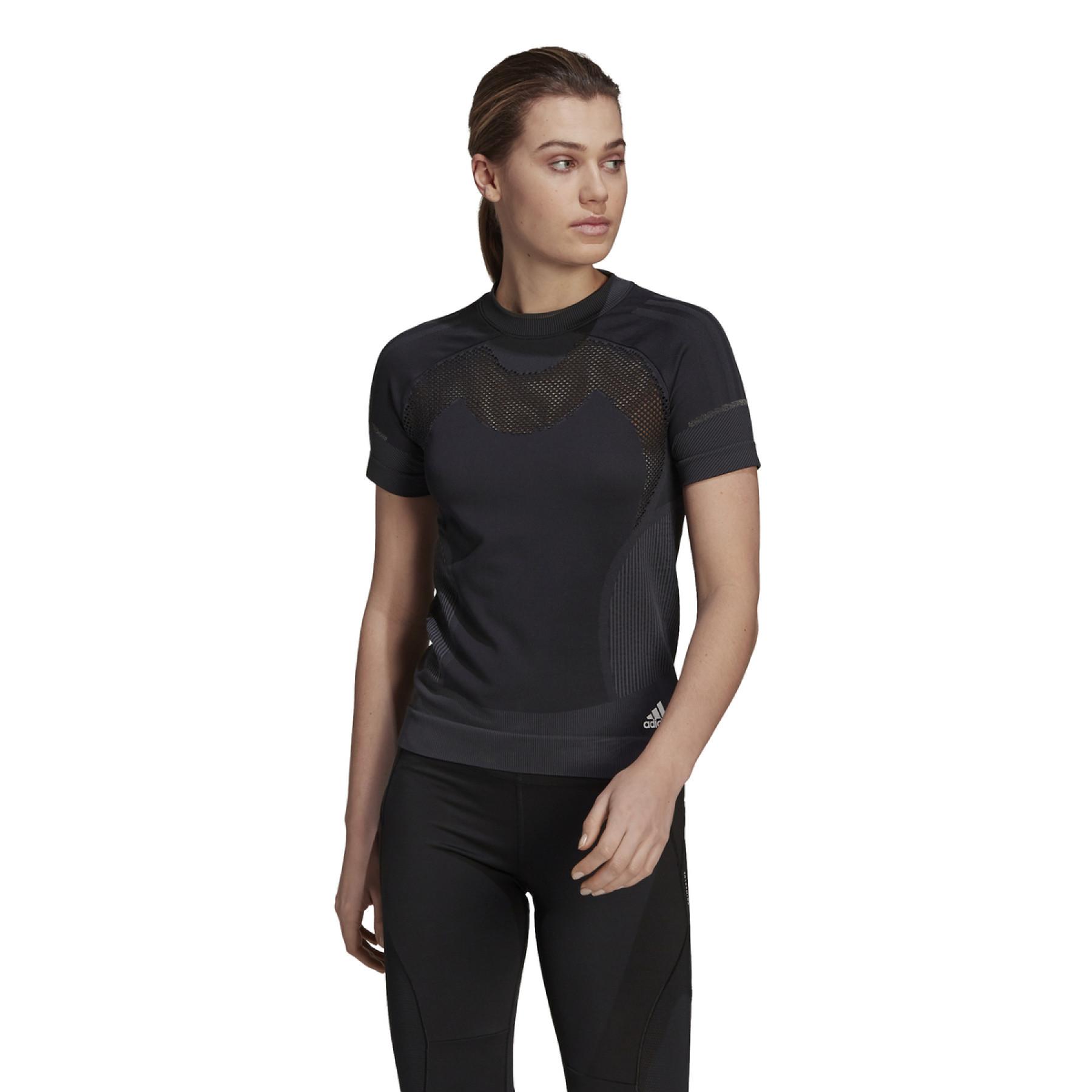 Camiseta feminina adidas Primeknit