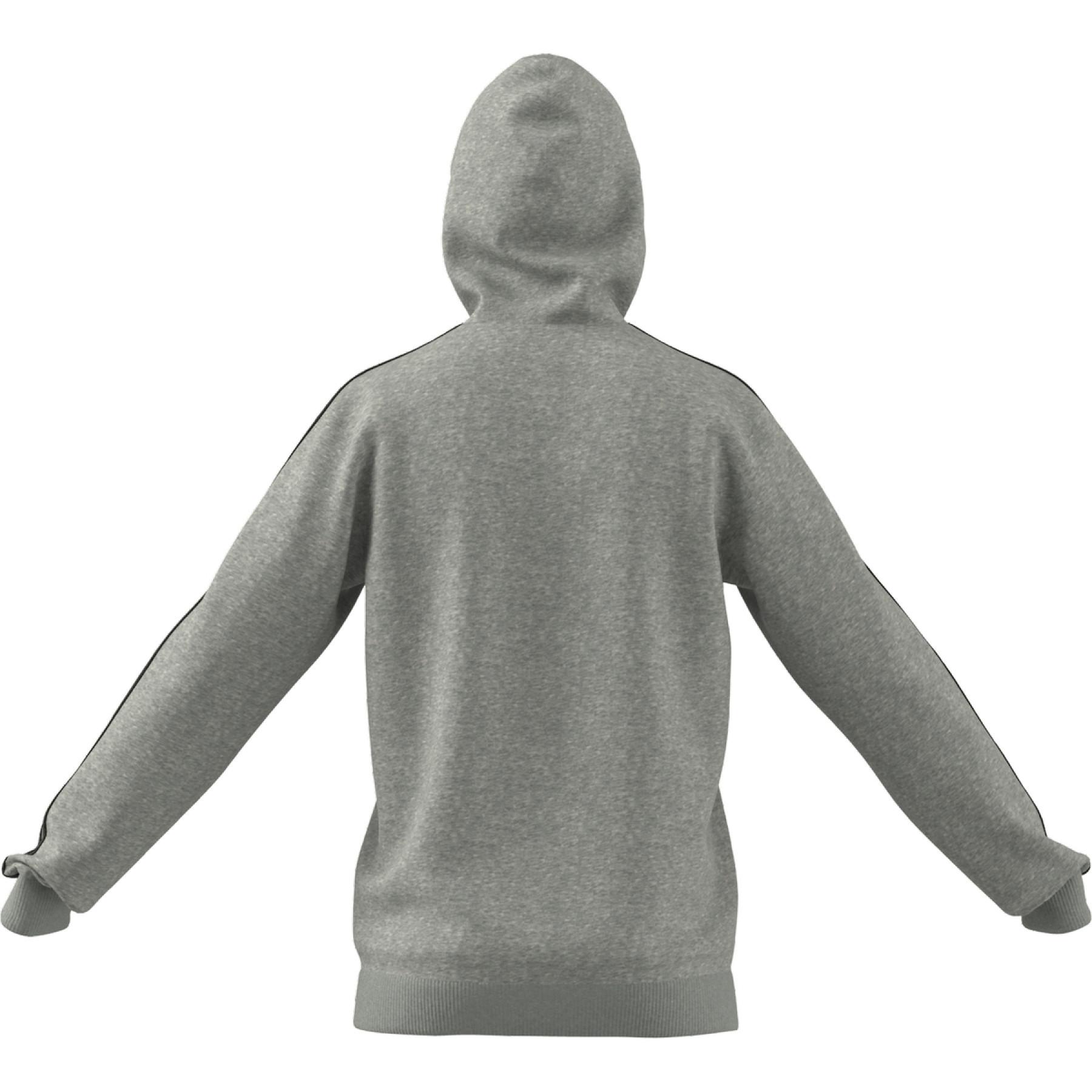 Camisola com capuz adidas Essentials Fleece 3-Bandes