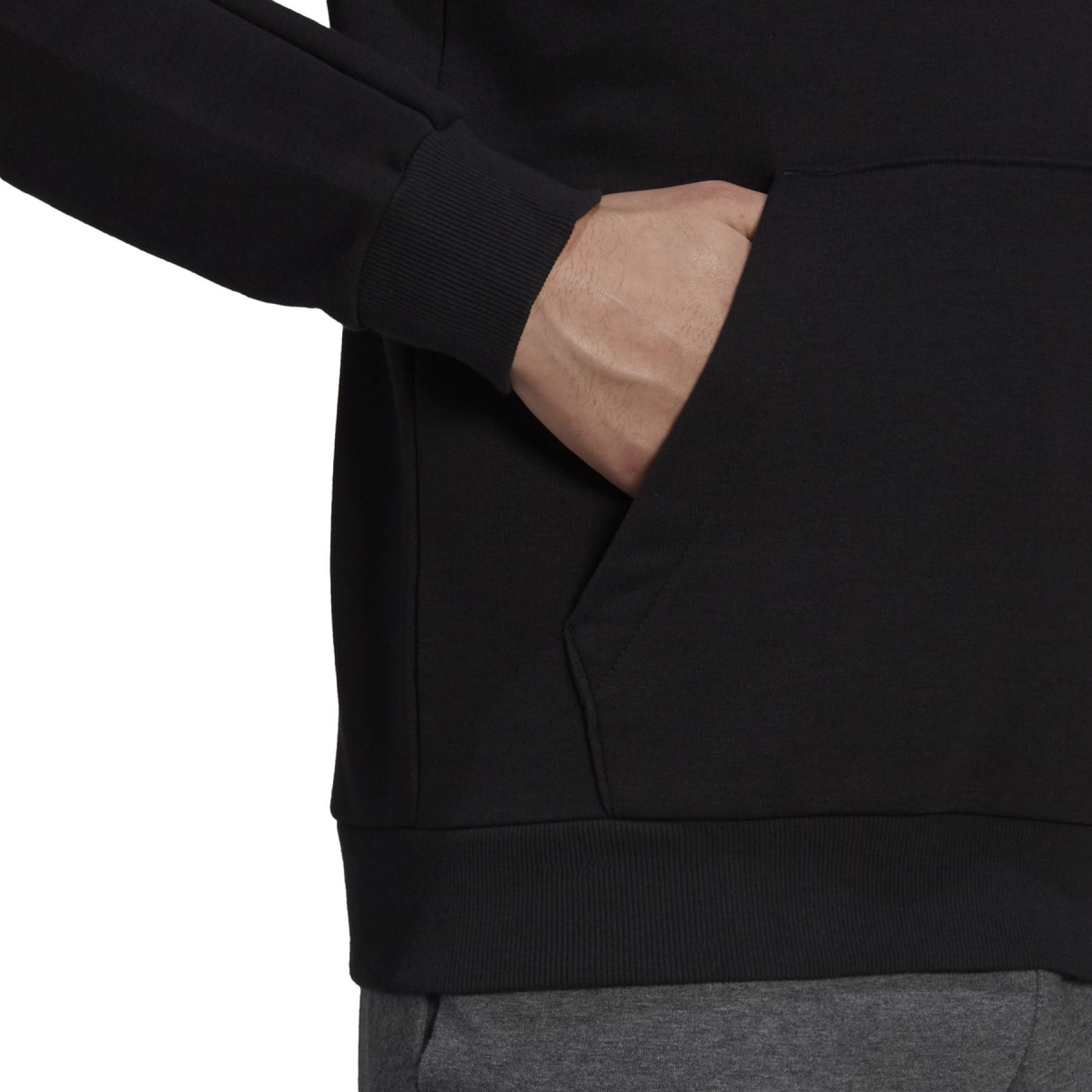 Camisola com capuz adidas Essentials Fleece Cut 3-Bandes