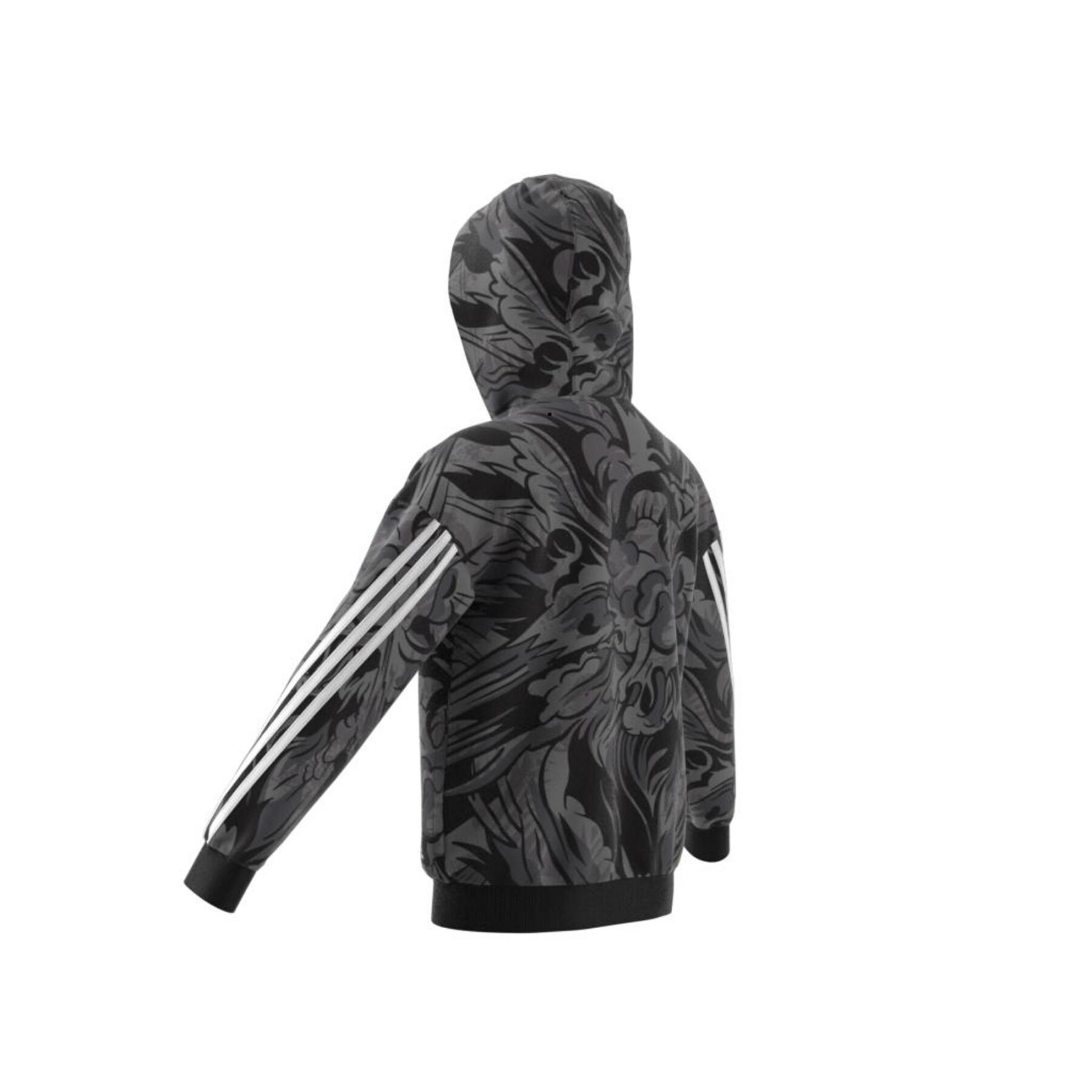 Casaco criança adidas ARKD3 Relaxed Graphic Full-Zip