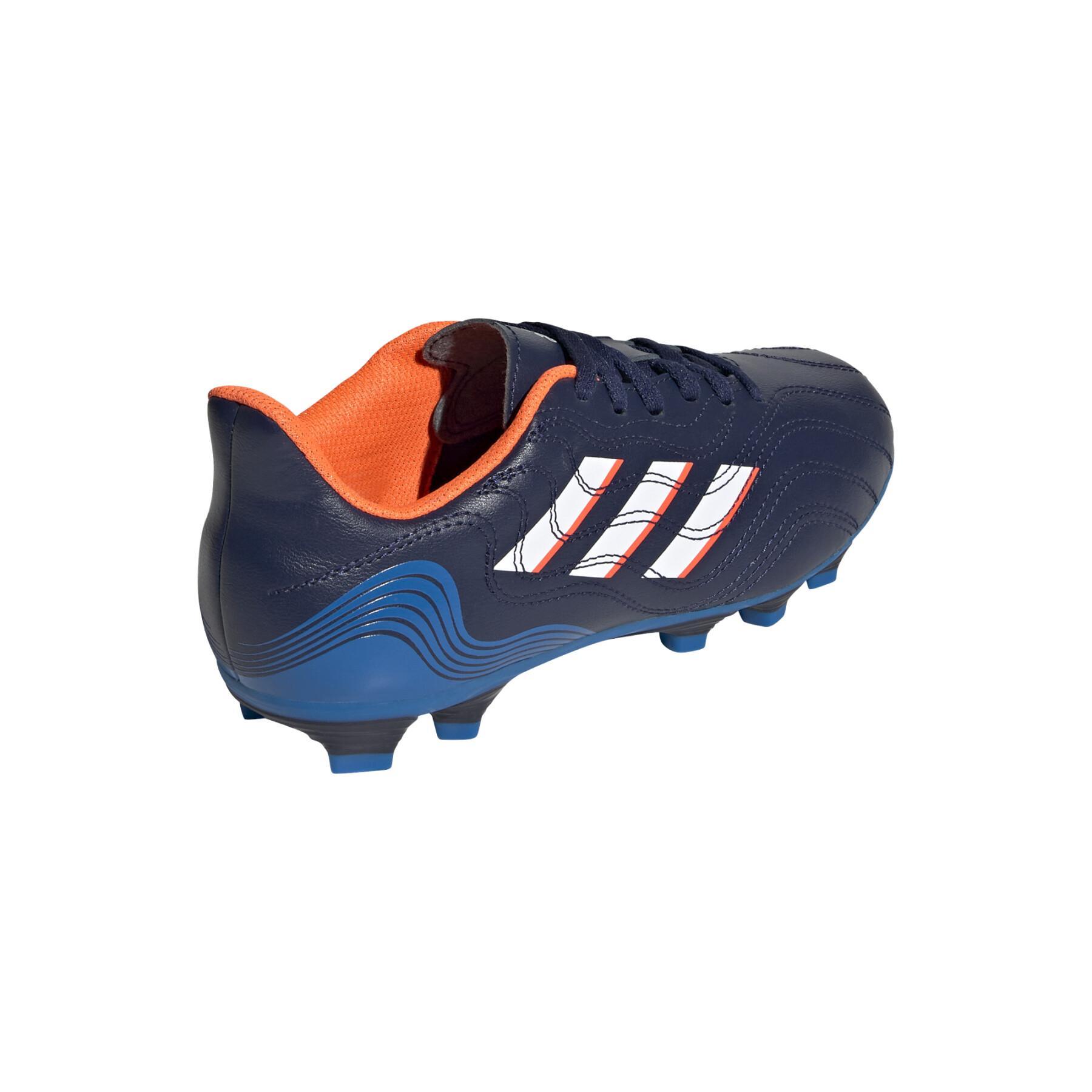 Sapatos de futebol para crianças adidas Copa Sense.4 MG - Sapphire Edge Pack