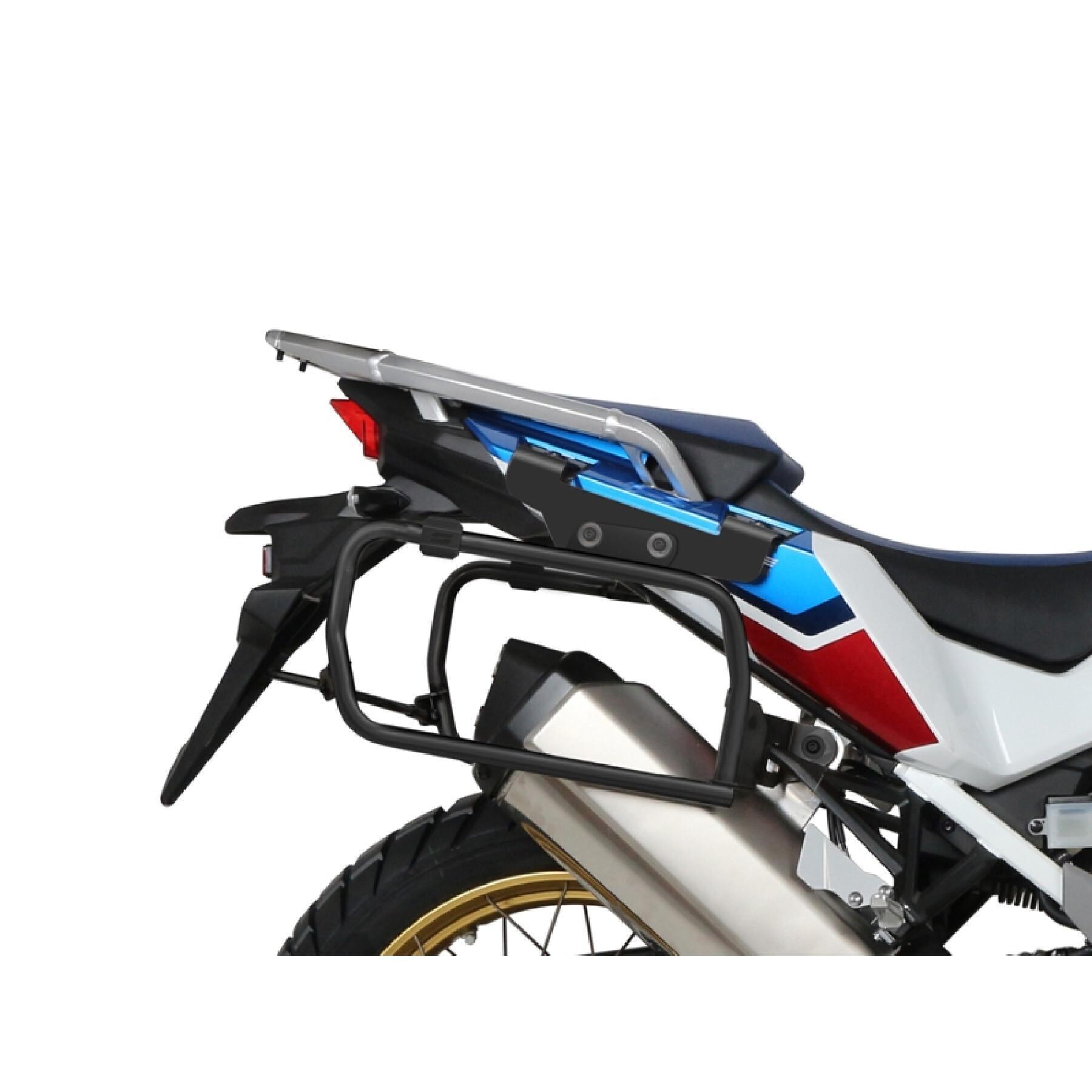 Apoio de caixa lateral de motocicleta Shad 4P System Honda Crf 1100 L Africa Twin Adventure Sport 2020-2020