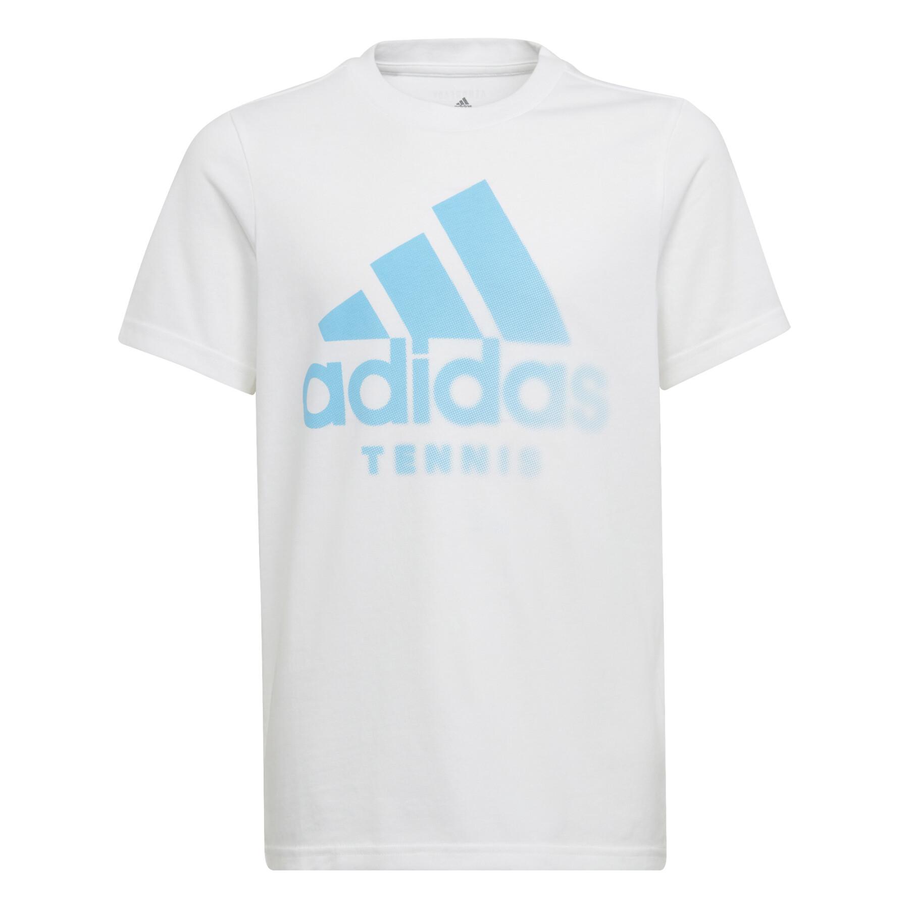 T-shirt de criança adidas Tennis Aeroready Graphic