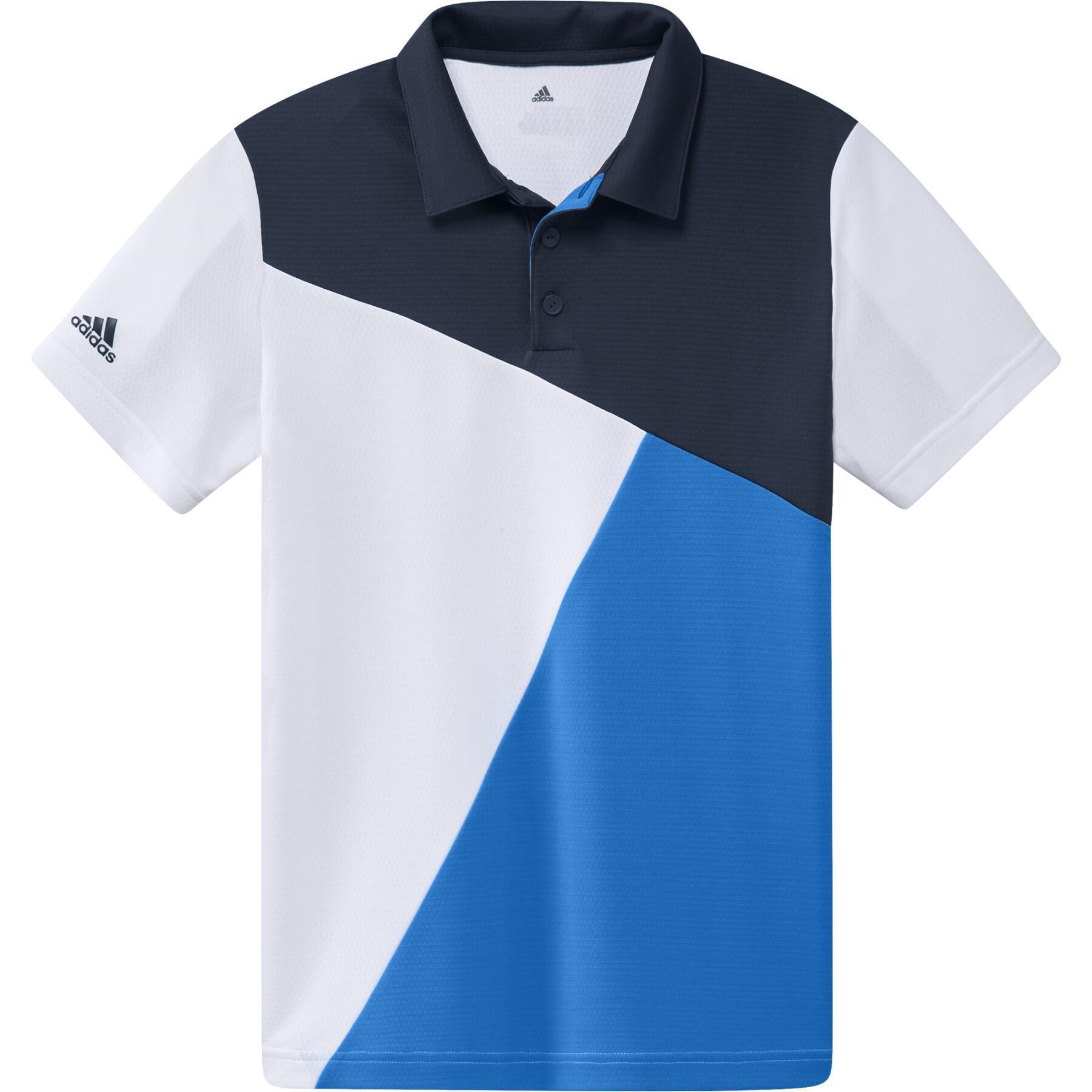 Camisa pólo infantil adidas Heat.Rdy Golf