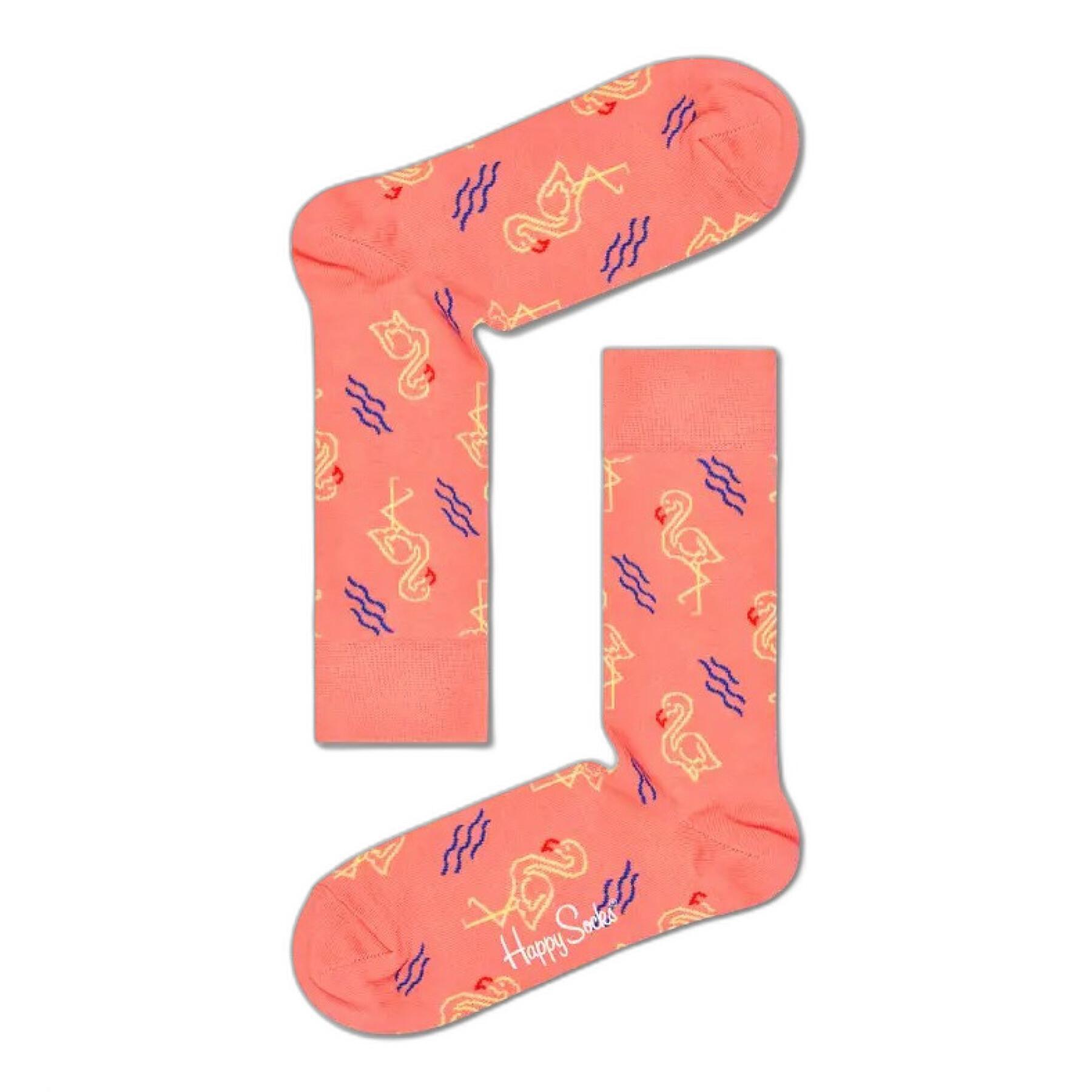 Meias Happy Socks Flamingo
