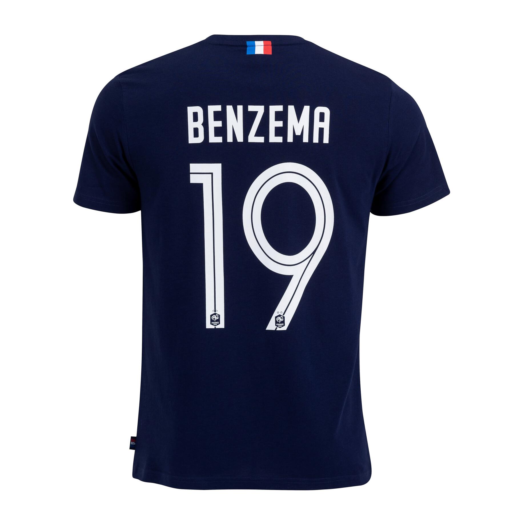 T-shirt da equipa infantil de France Benzema 2022/23
