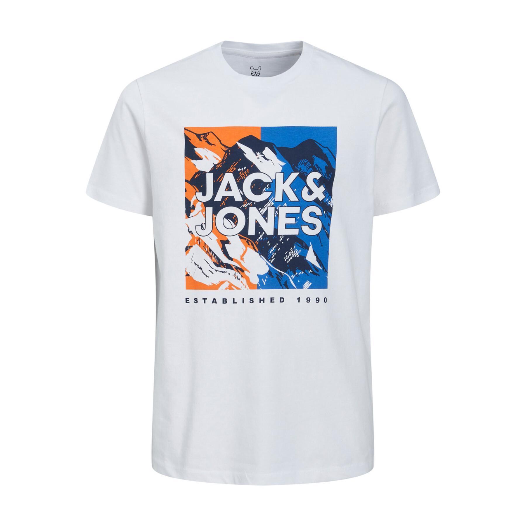 T-shirt criança pescoço redondo Jack & Jones Jcobooster July 2022
