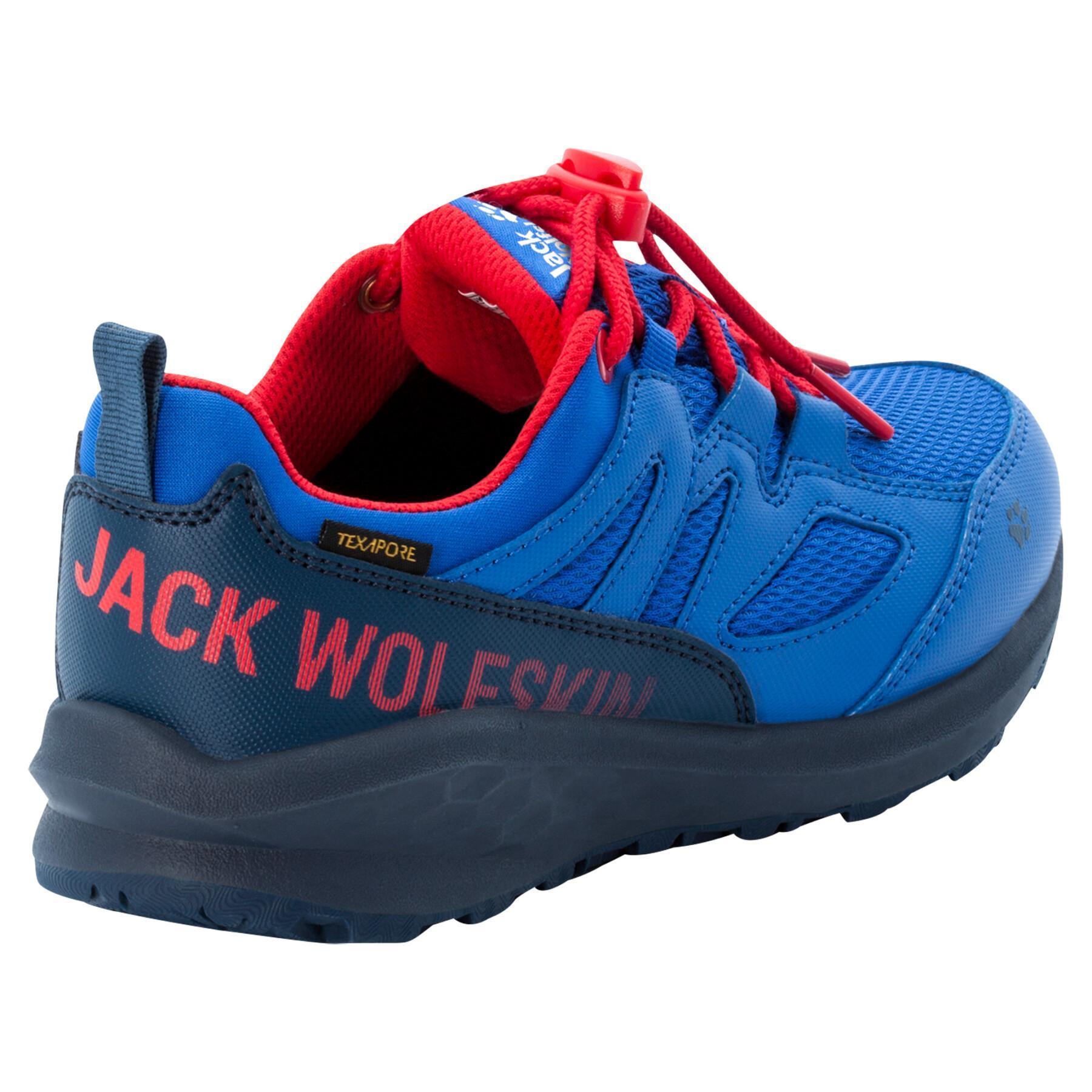 Sapatos de caminhadas para crianças Jack Wolfskin Unleash 4 Speed Texapore