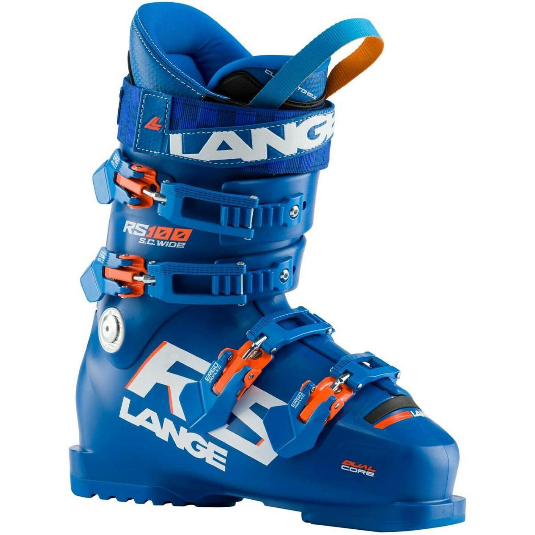 Botas de esqui para crianças Lange rs 100 s.c. wide