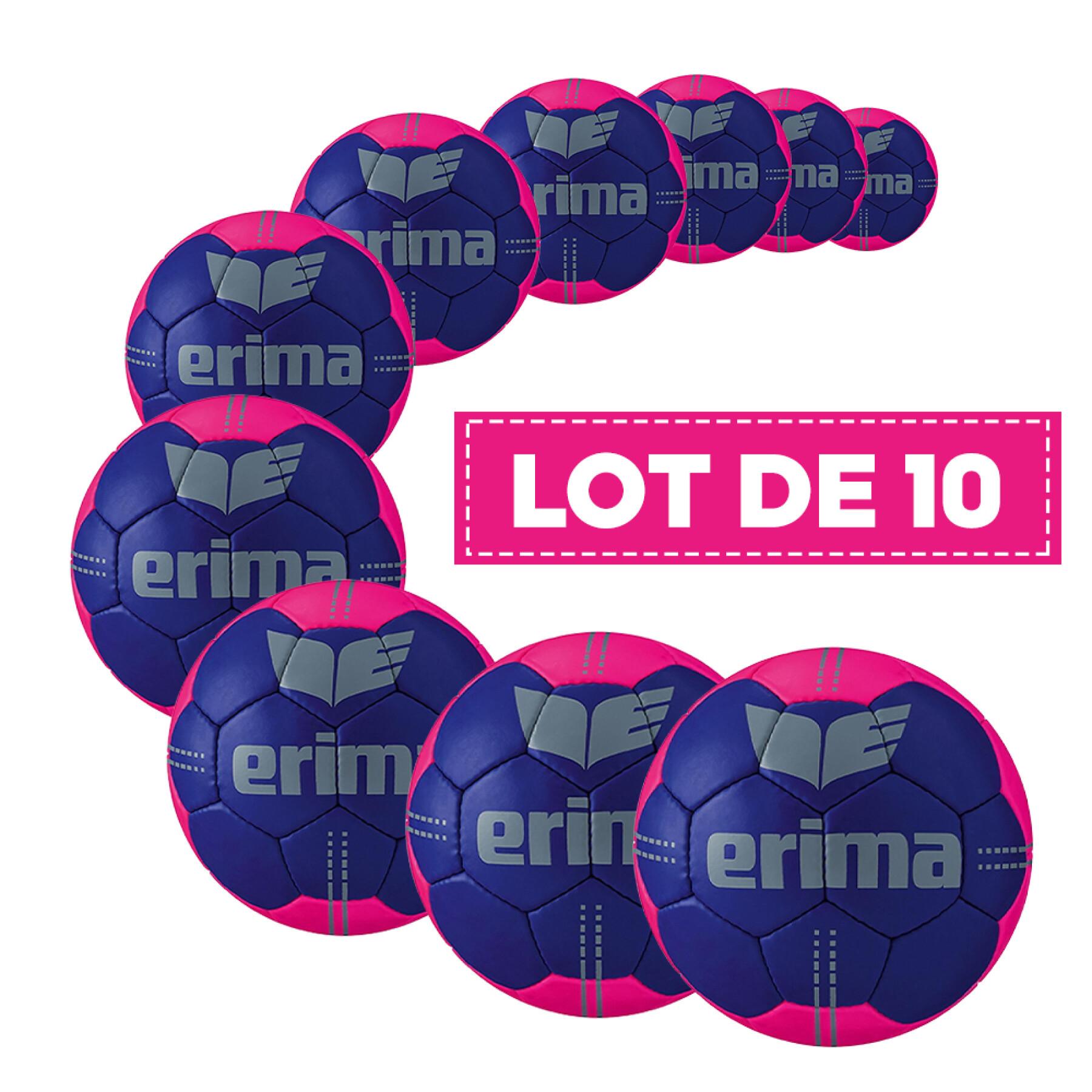 Pacote de 10 balões Erima Pure Grip No. 3 Hybrid