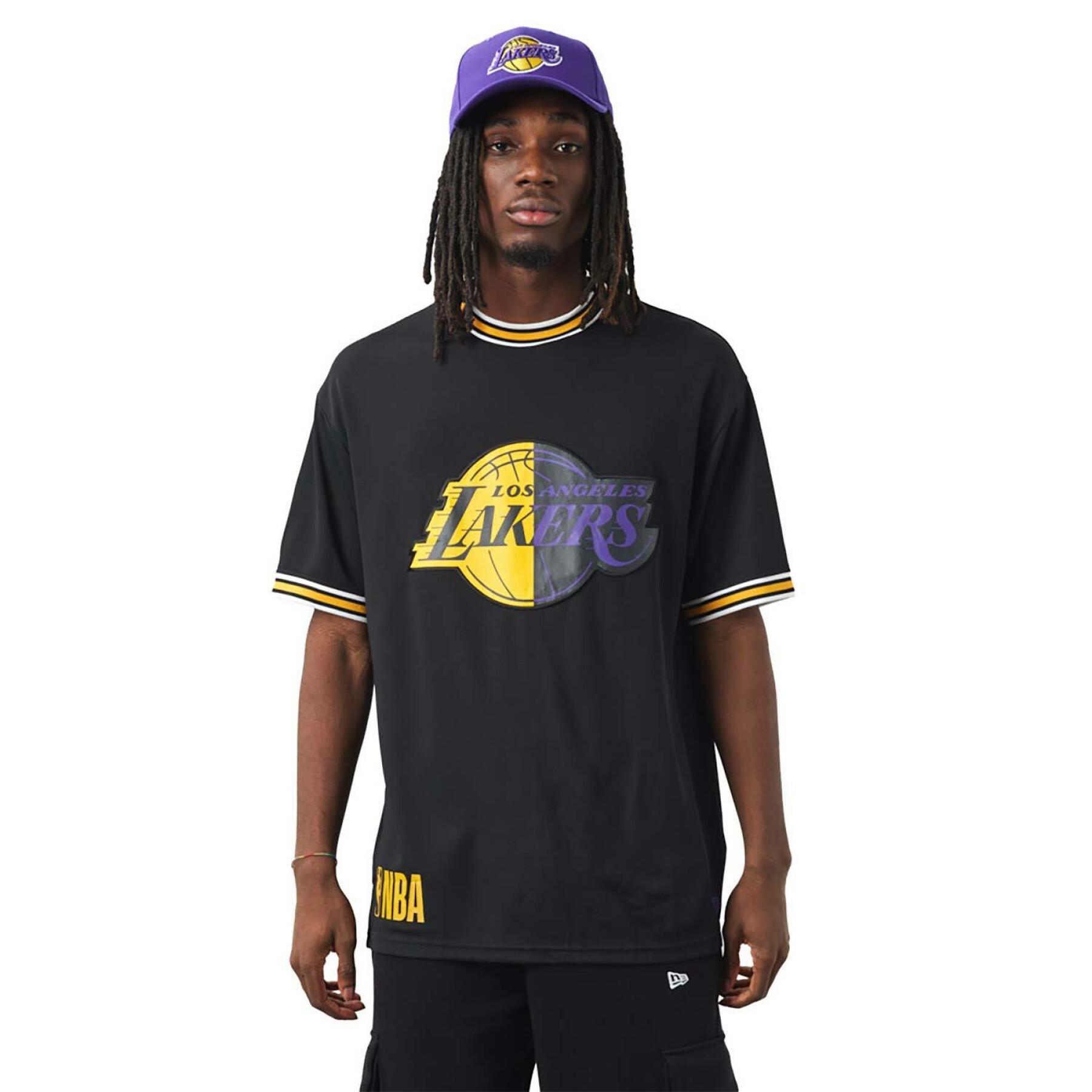 T-shirt com logótipo sobredimensionado Los Angeles Lakers