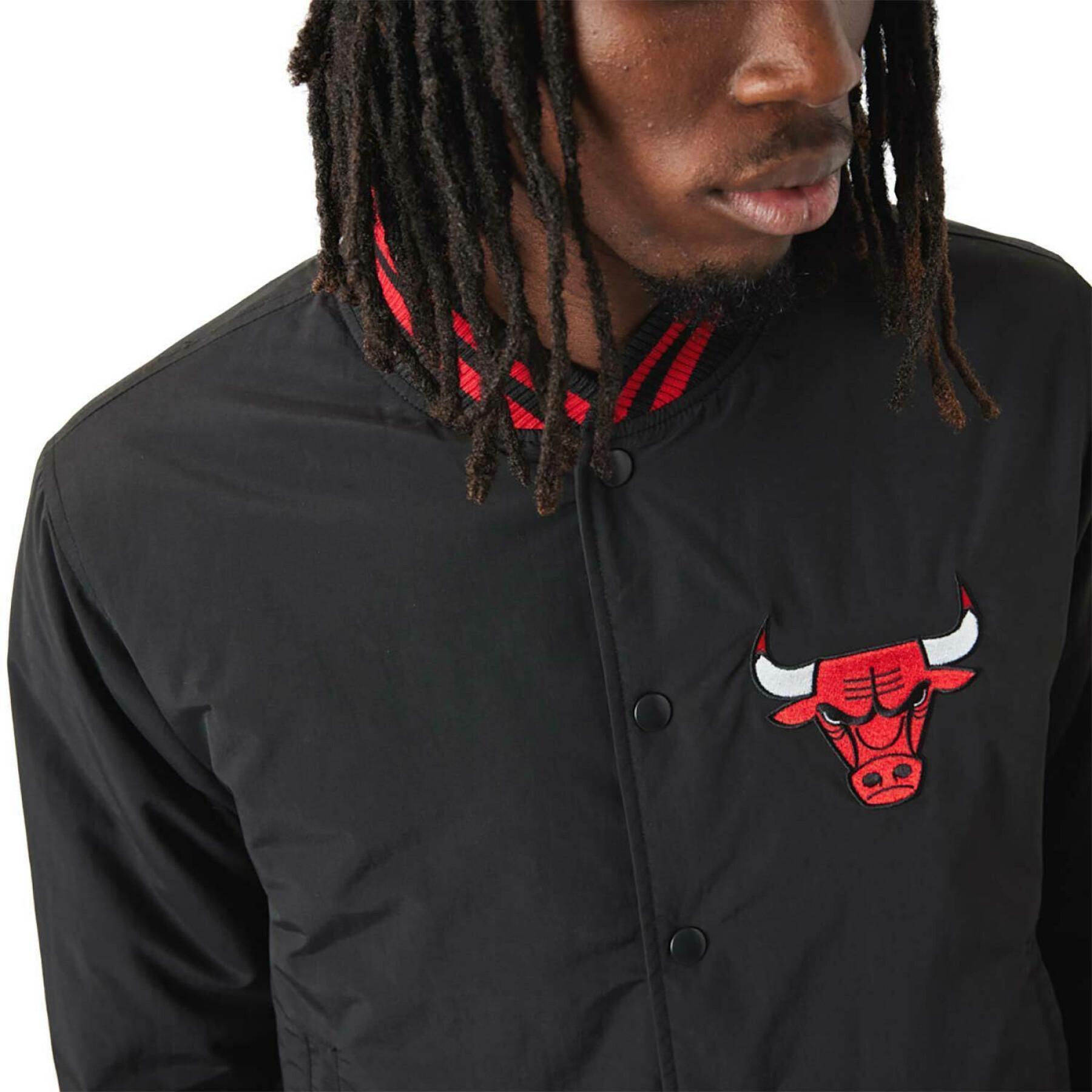 Casaco de bombista com logótipo Chicago Bulls