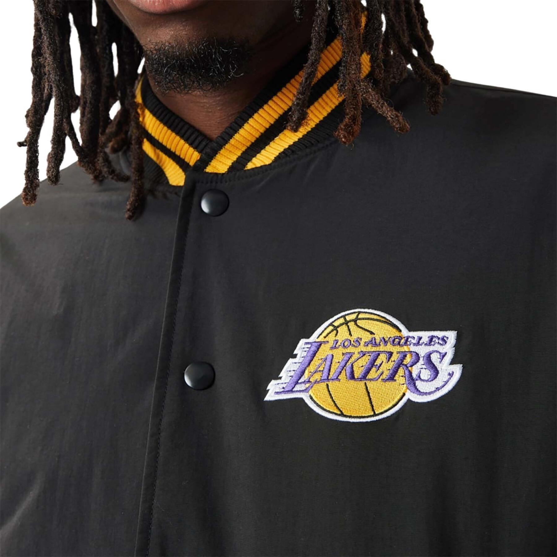 Casaco de bombista com logótipo Los Angeles Lakers