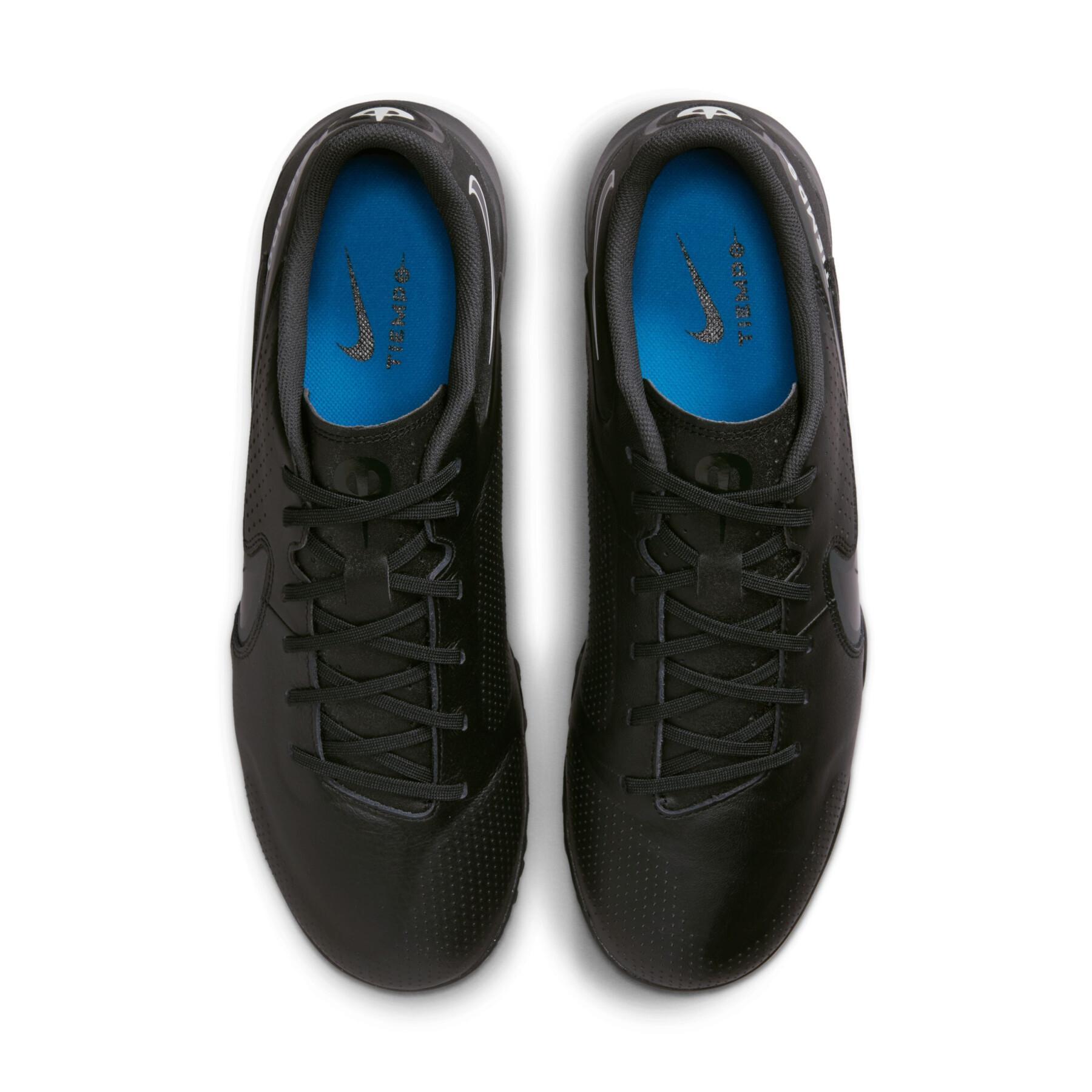 Sapatos de futebol Nike Tiempo Legend 9 Academy TF - Shadow Black Pack